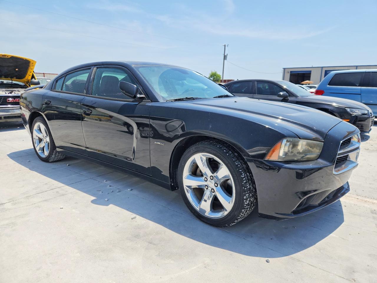 2012 Dodge Charger R/t Black vin: 2C3CDXCT9CH154677