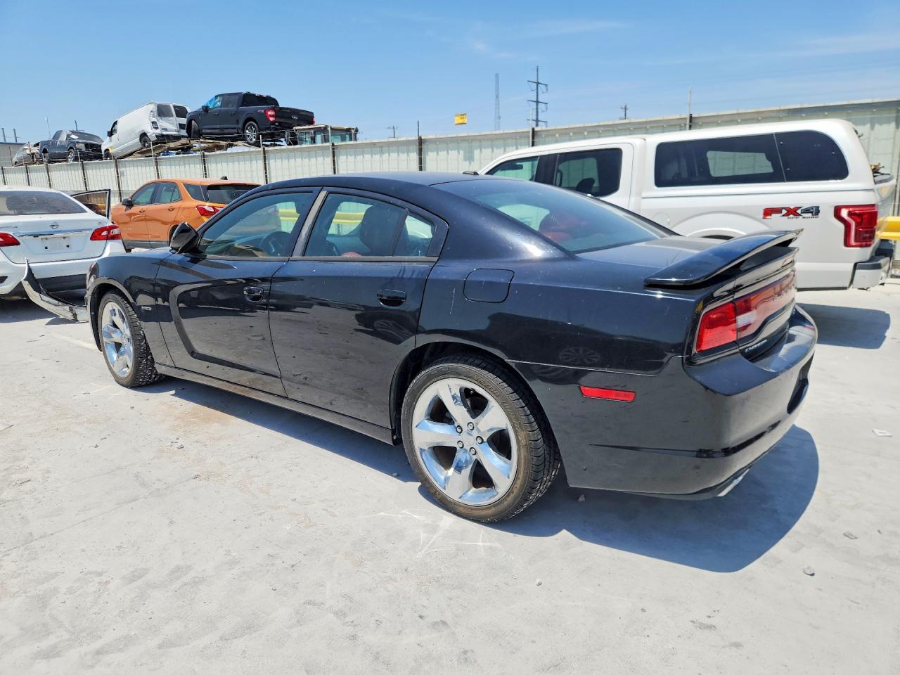 2012 Dodge Charger R/t Black vin: 2C3CDXCT9CH154677