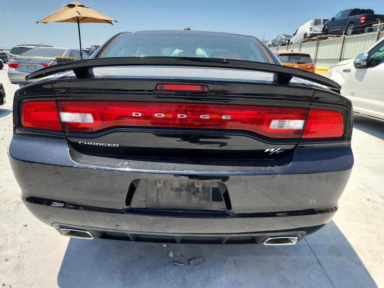 2012 Dodge Charger R/t Black vin: 2C3CDXCT9CH154677