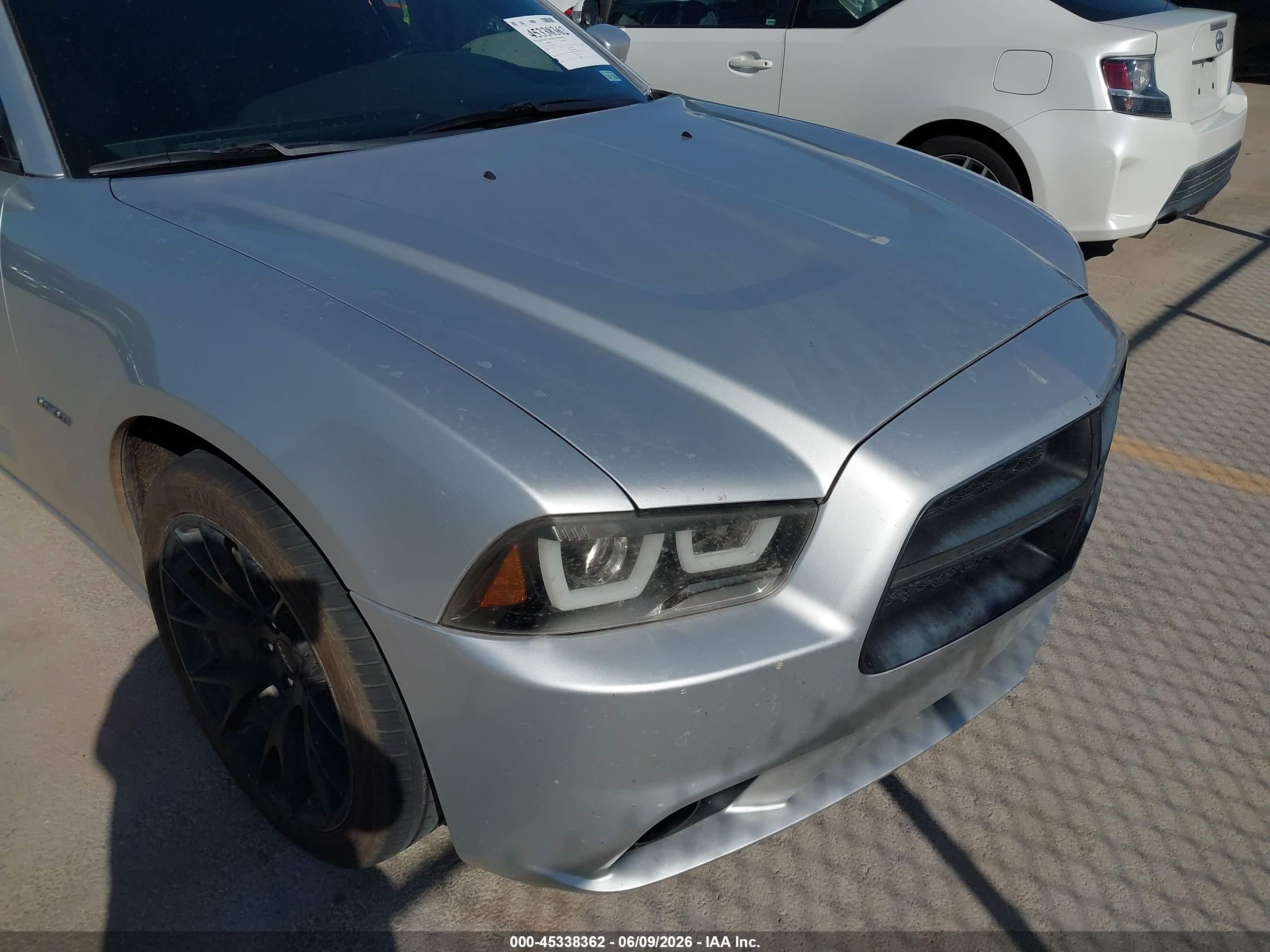 2012 Dodge Charger R/t Silver vin: 2C3CDXCT9CH191017