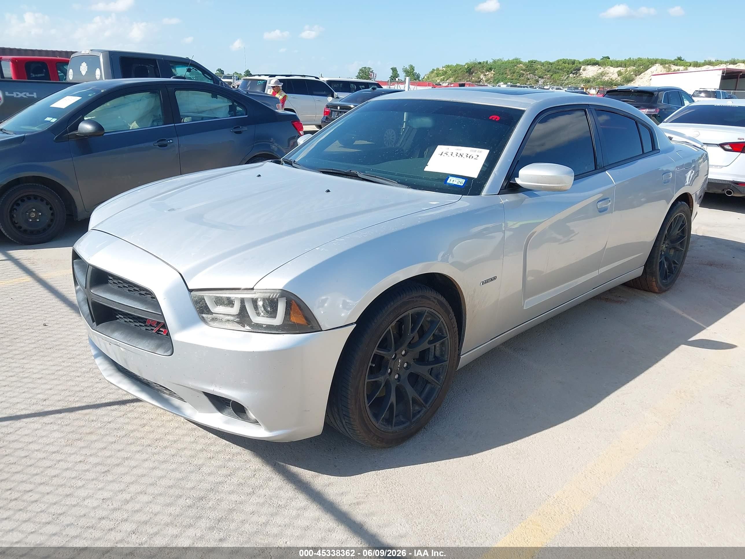 2012 Dodge Charger R/t Silver vin: 2C3CDXCT9CH191017