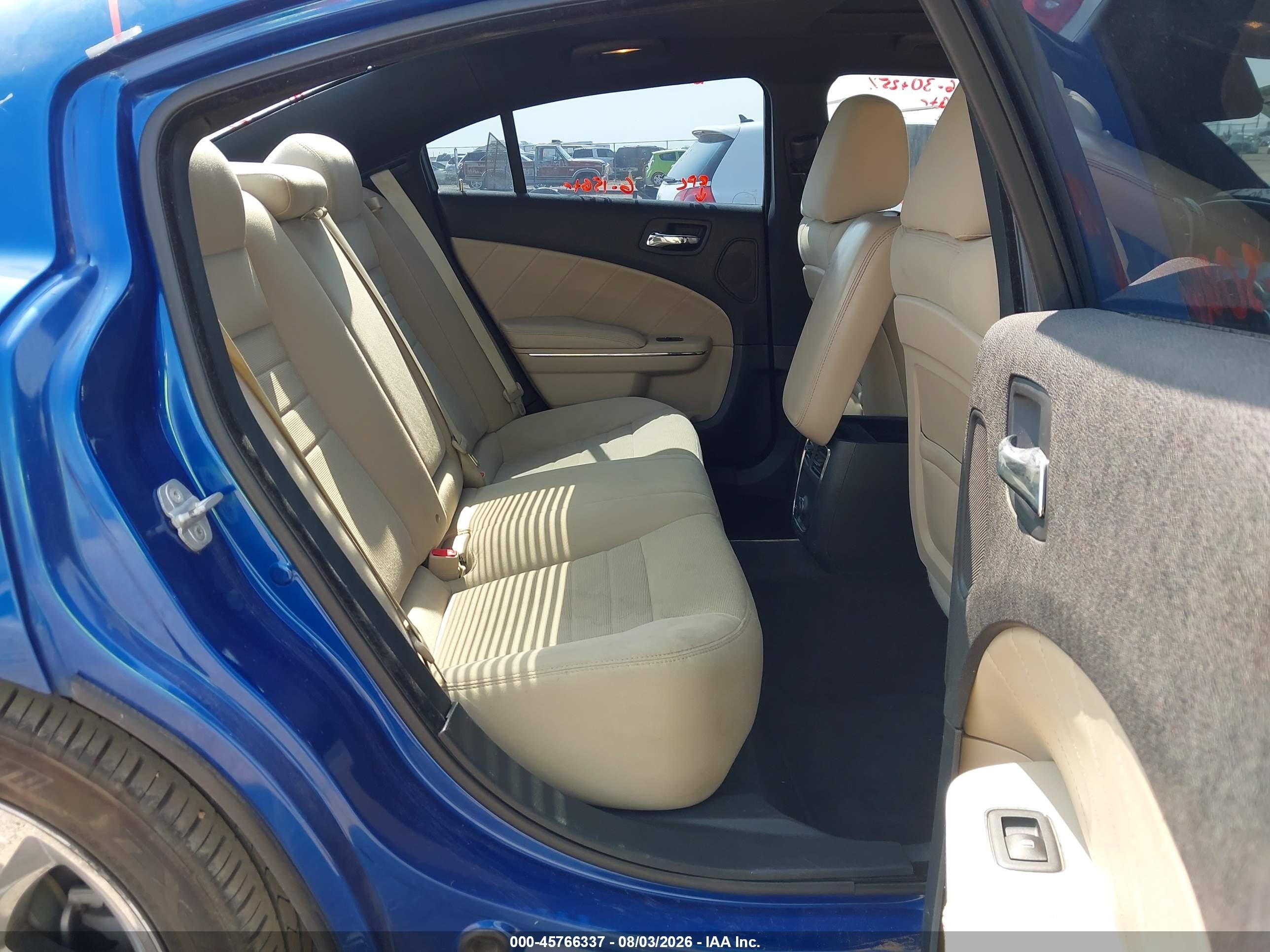 2012 Dodge Charger R/t Blue vin: 2C3CDXCT9CH248140