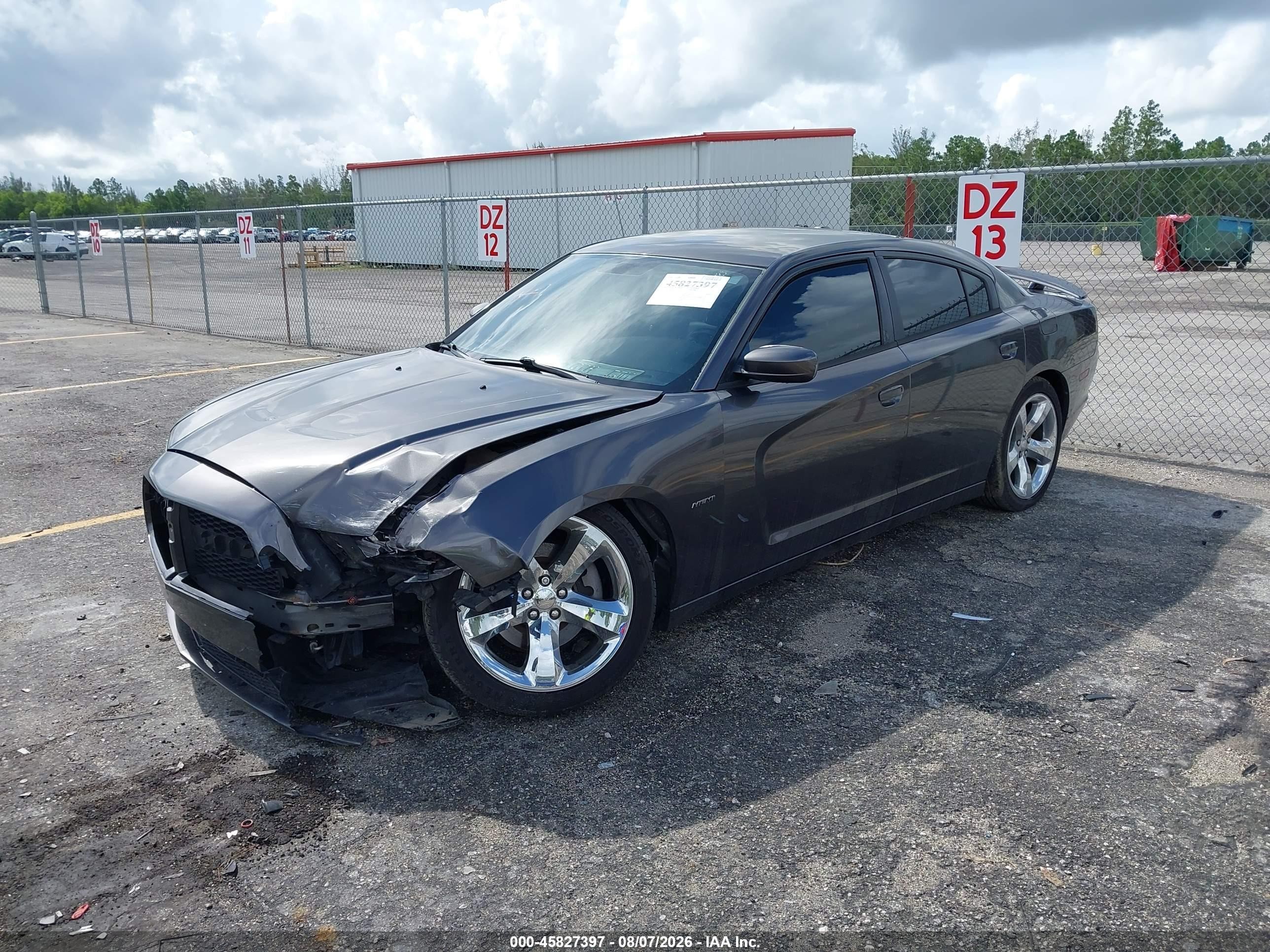 2013 Dodge Charger Road/track Gray vin: 2C3CDXCT9DH595713