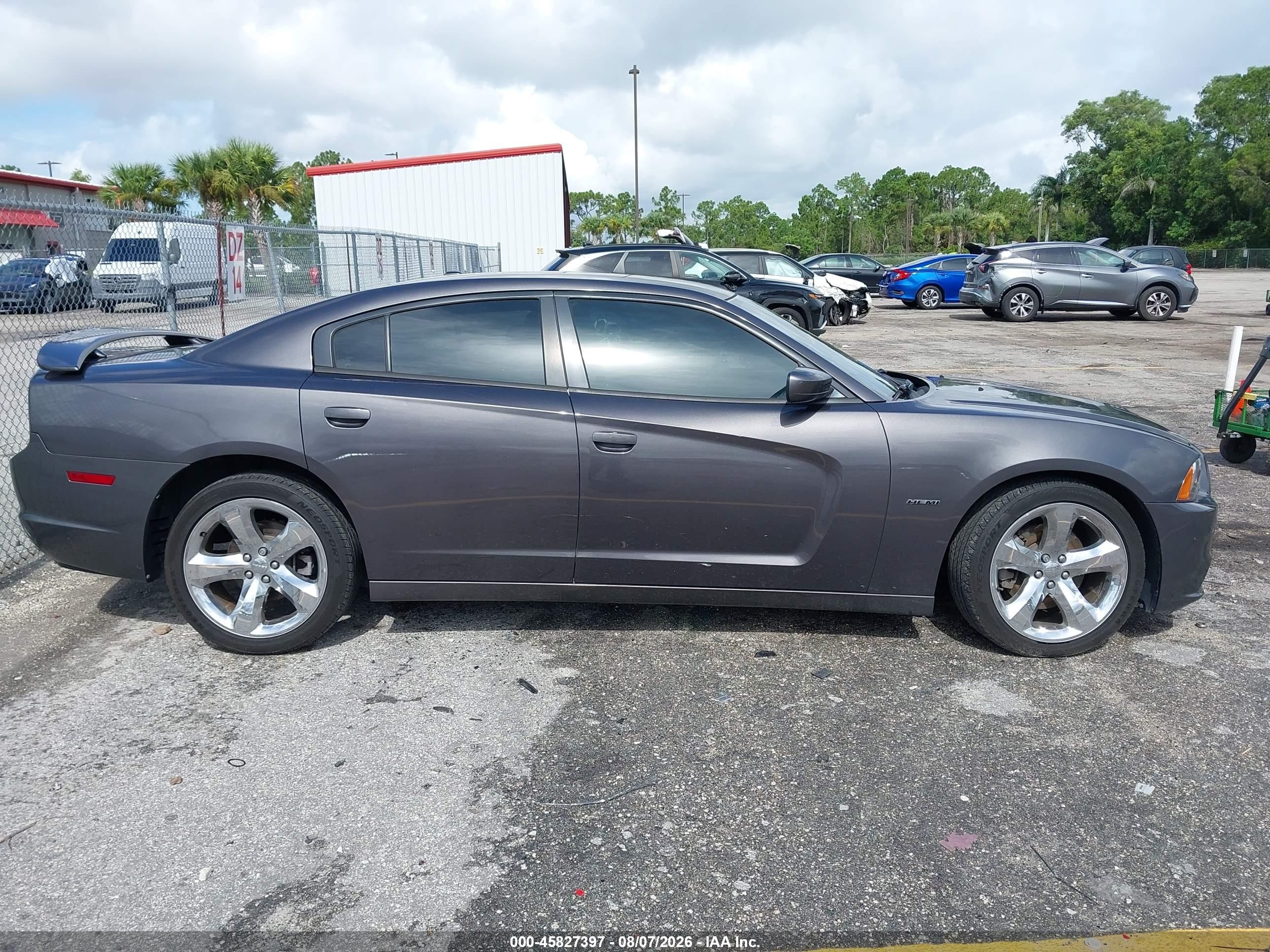 2013 Dodge Charger Road/track Gray vin: 2C3CDXCT9DH595713