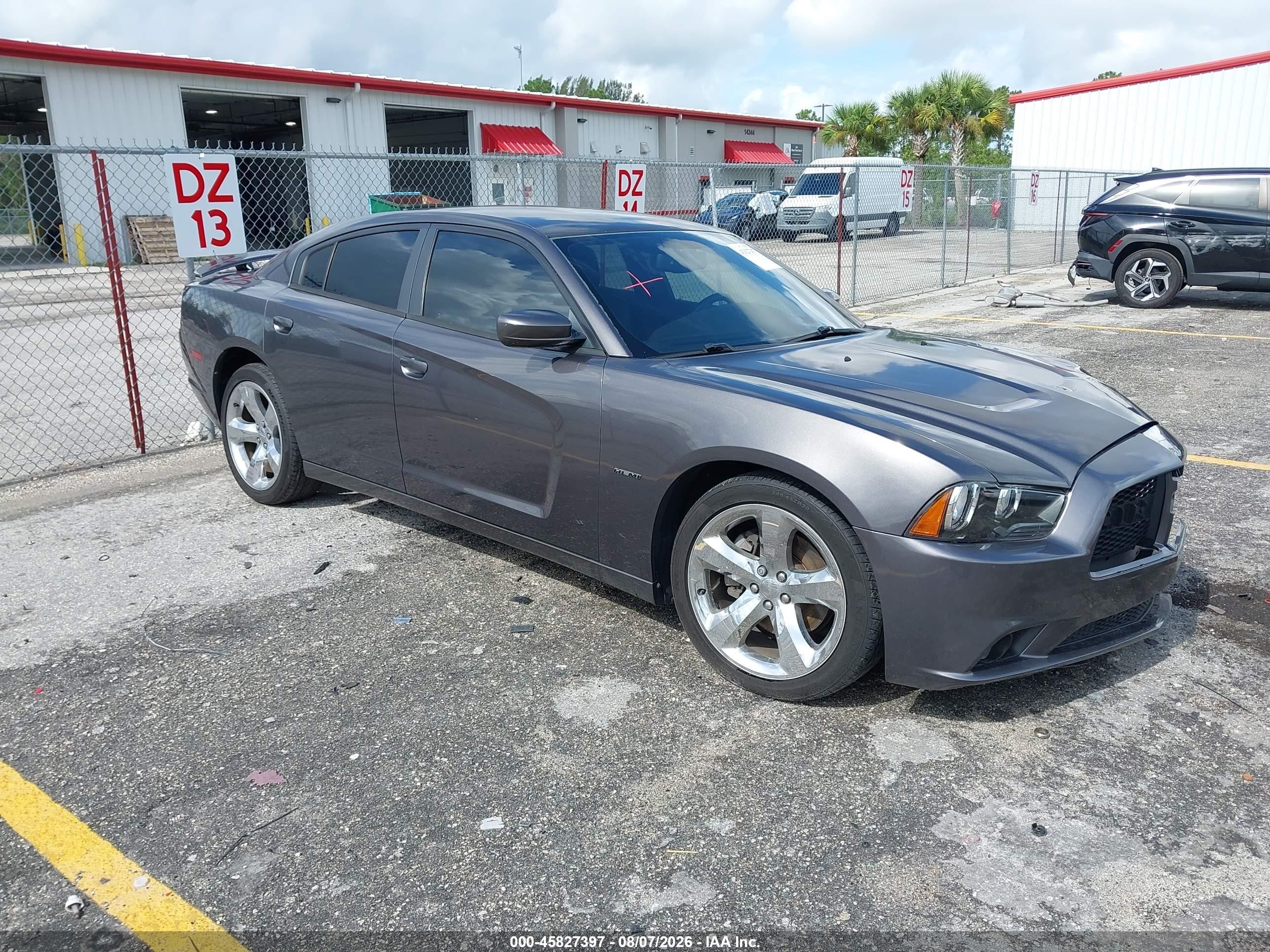 2013 Dodge Charger Road/track Gray vin: 2C3CDXCT9DH595713