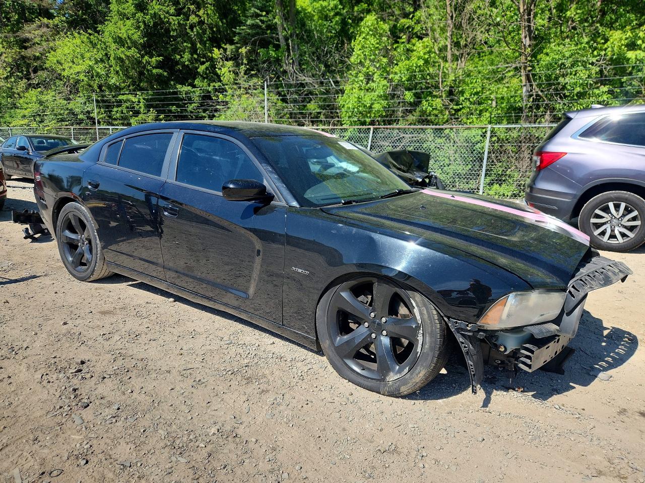 2013 Dodge Charger Black vin: 2C3CDXCT9DH597980