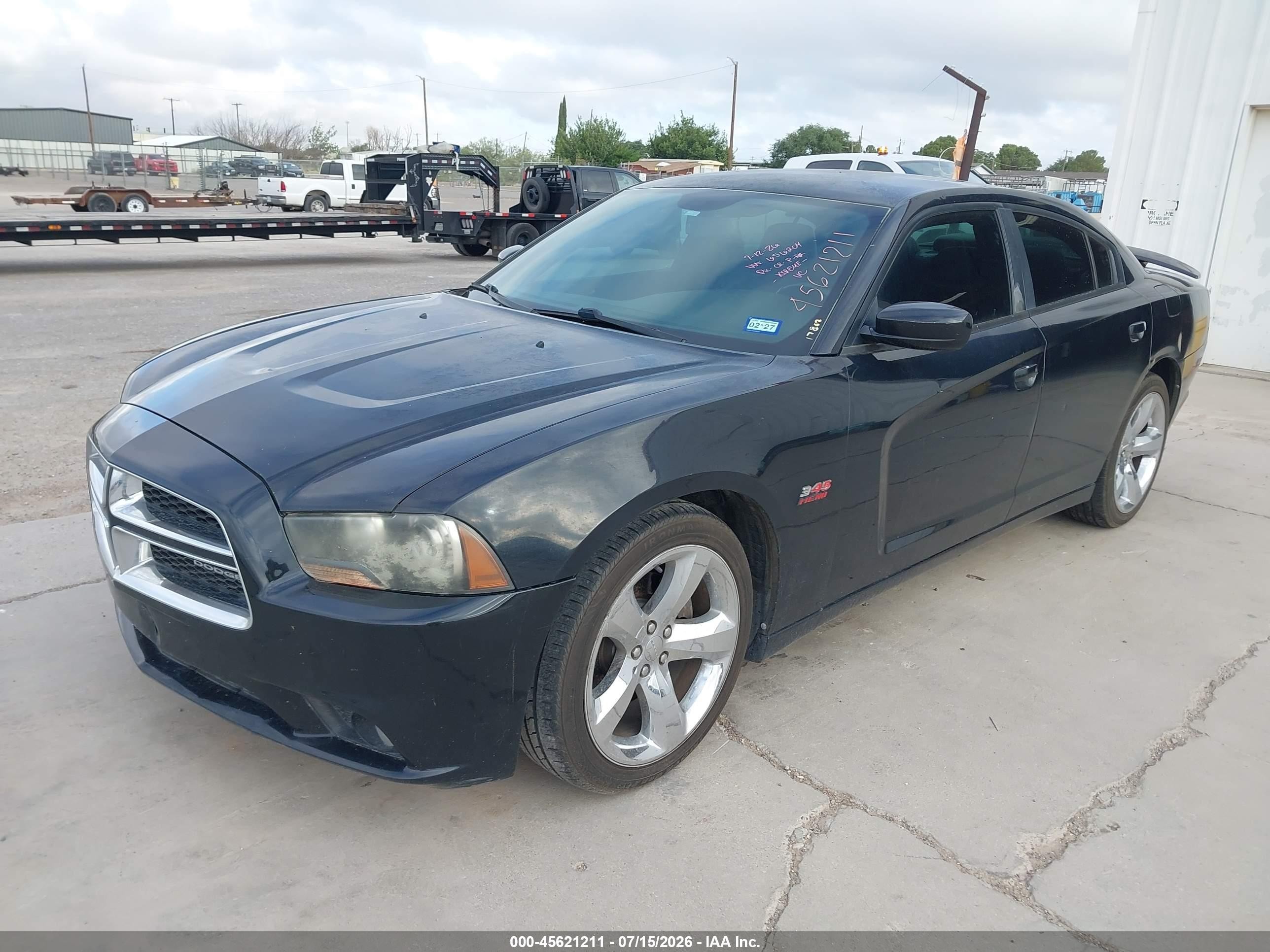 2013 Dodge Charger R/t Plus Black vin: 2C3CDXCT9DH656204