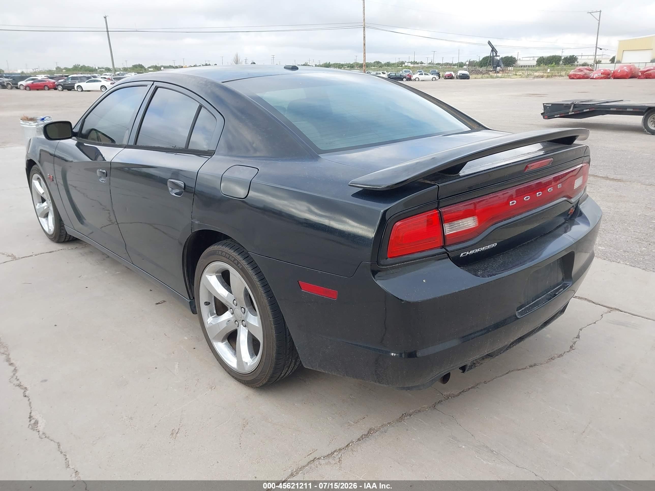 2013 Dodge Charger R/t Plus Black vin: 2C3CDXCT9DH656204