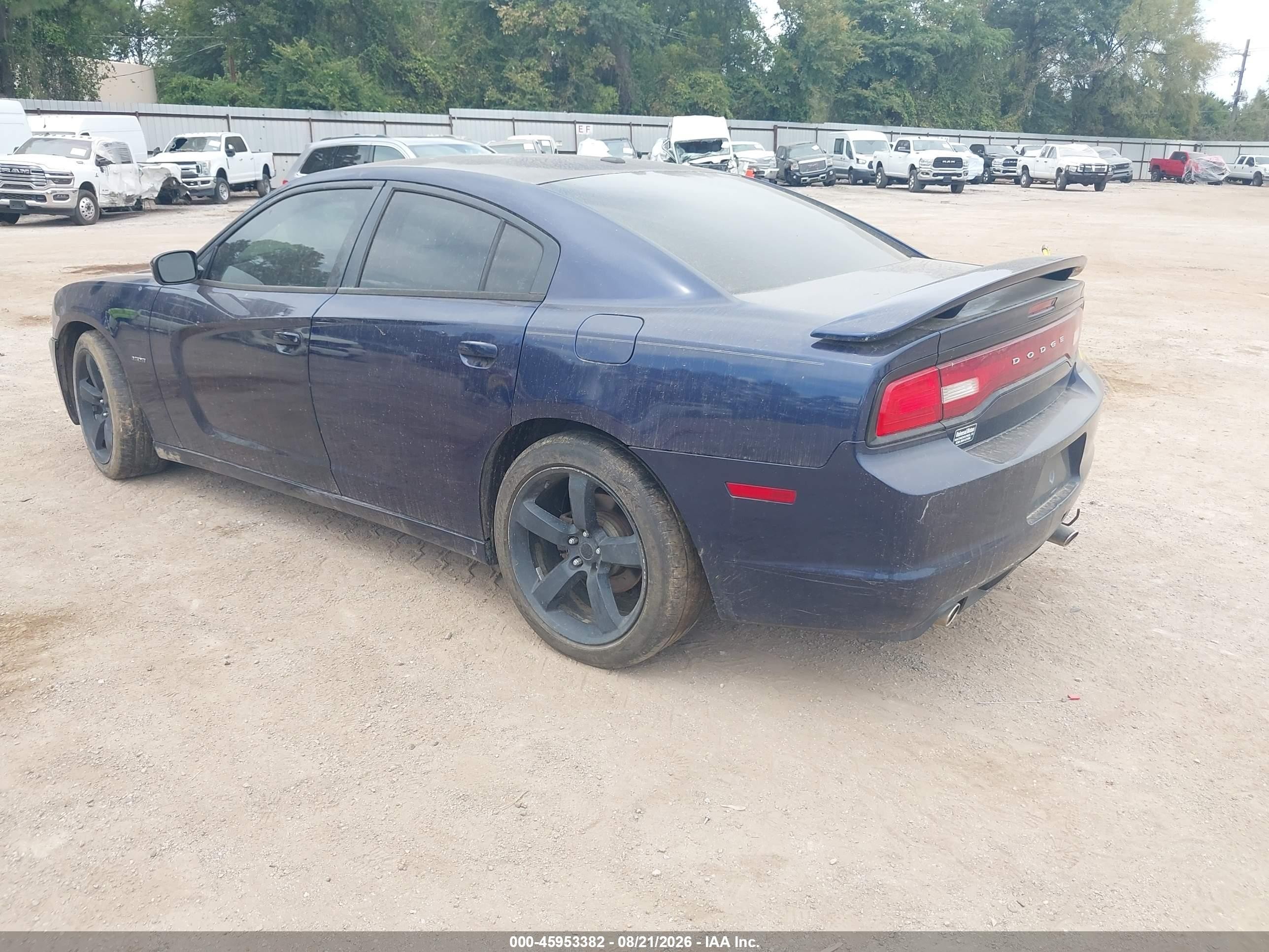 2013 Dodge Charger R/t Синий vin: 2C3CDXCT9DH680146