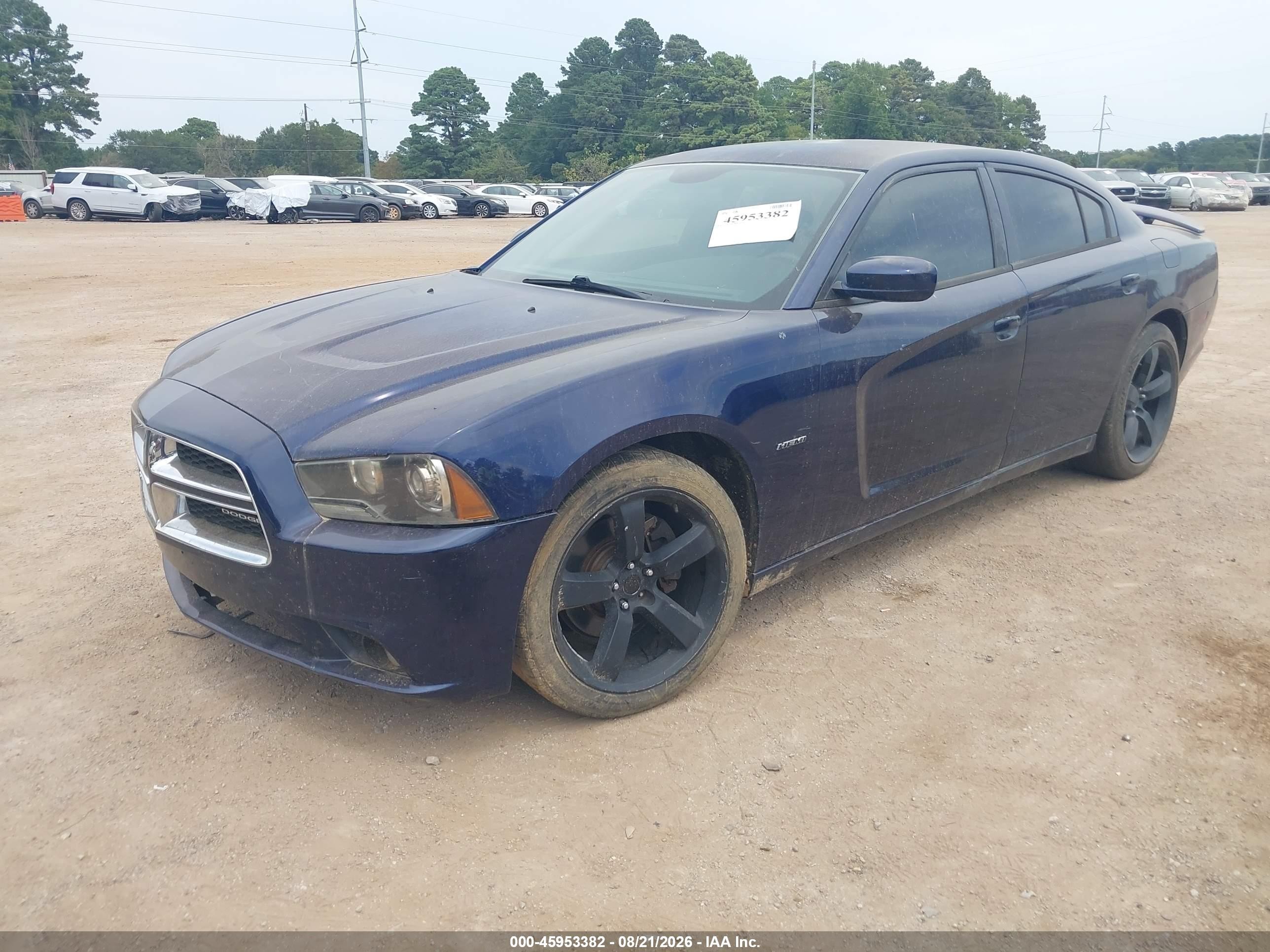 2013 Dodge Charger R/t Синий vin: 2C3CDXCT9DH680146