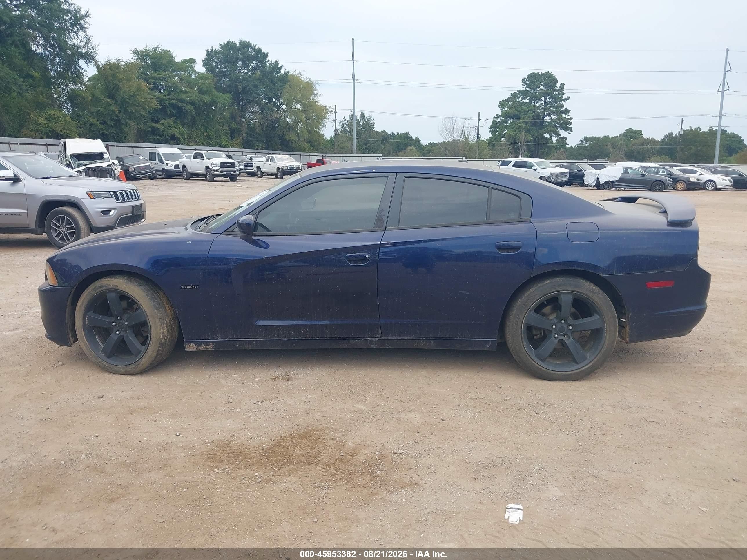 2013 Dodge Charger R/t Синий vin: 2C3CDXCT9DH680146