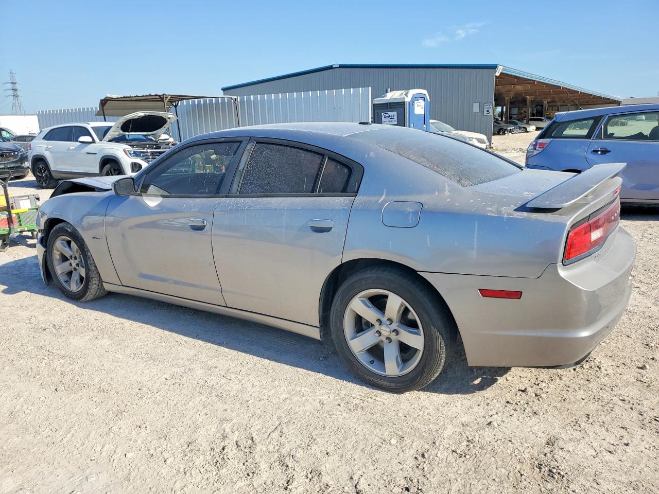 2013 Dodge Charger R/t Silver vin: 2C3CDXCT9DH687159