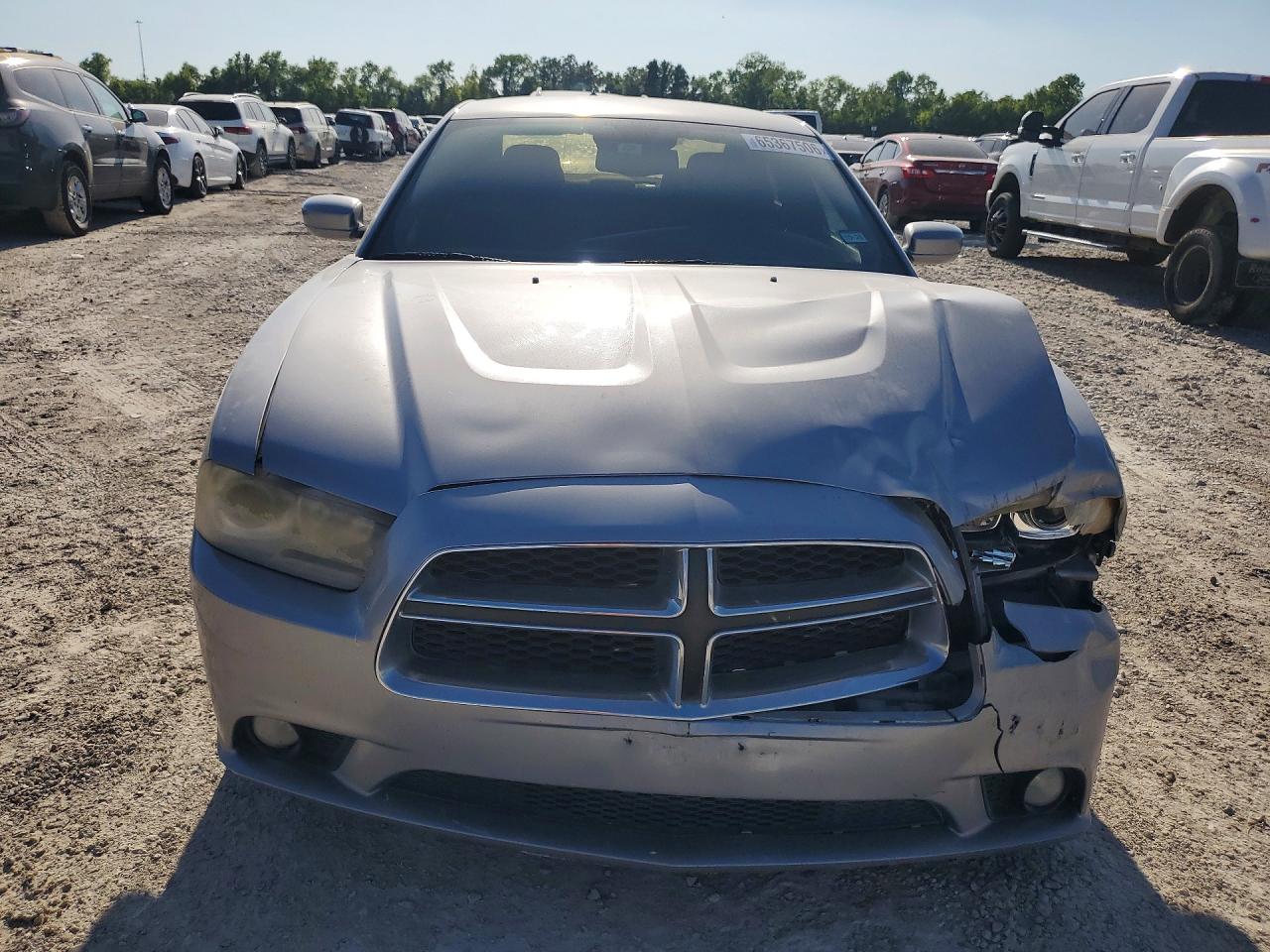 2013 Dodge Charger R/t Silver vin: 2C3CDXCT9DH687159