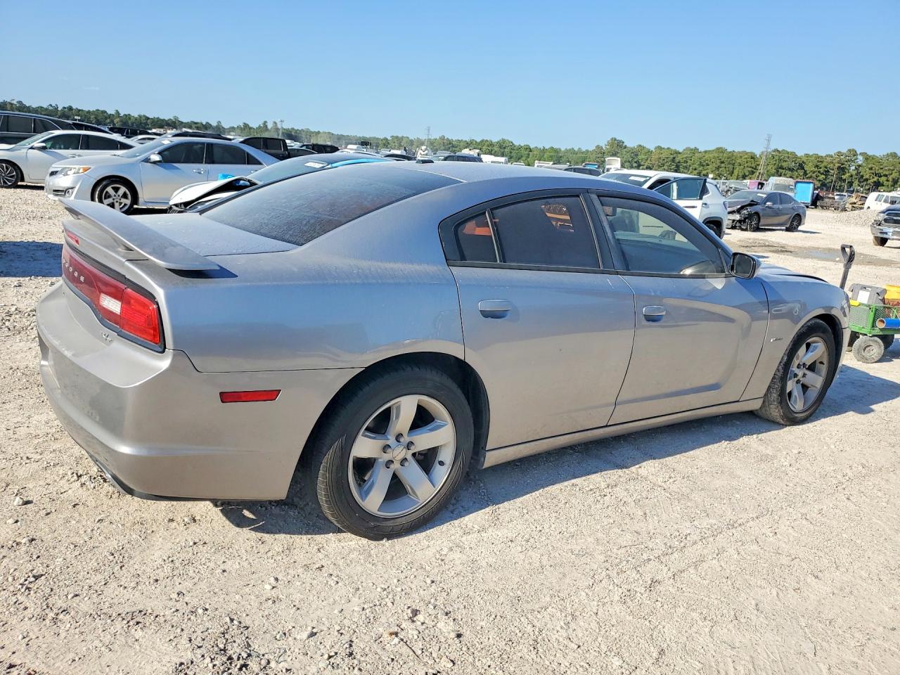 2013 Dodge Charger R/t Silver vin: 2C3CDXCT9DH687159