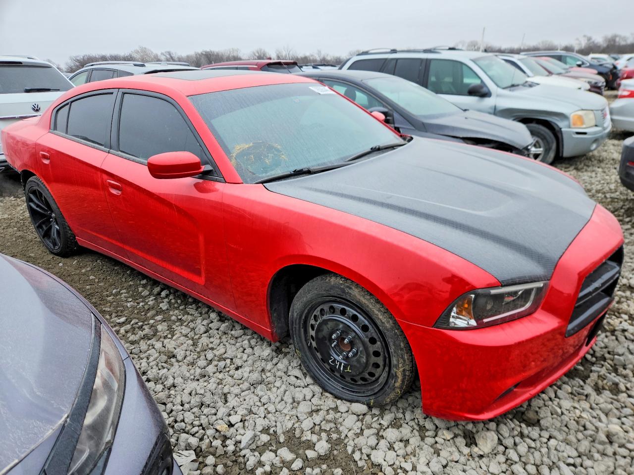 2013 Dodge Charger R Красный vin: 2C3CDXCT9DH725621