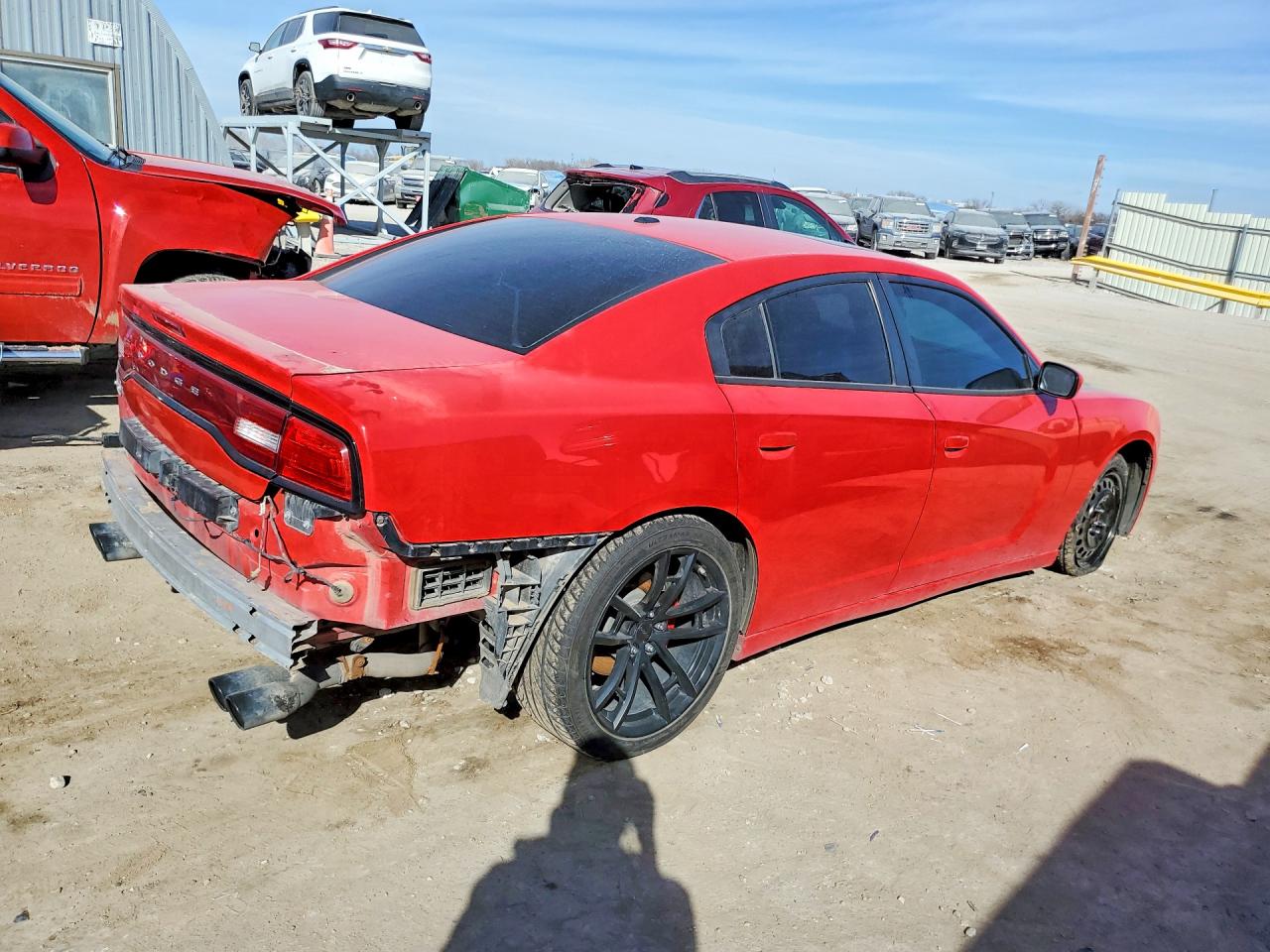 2013 Dodge Charger R Красный vin: 2C3CDXCT9DH725621