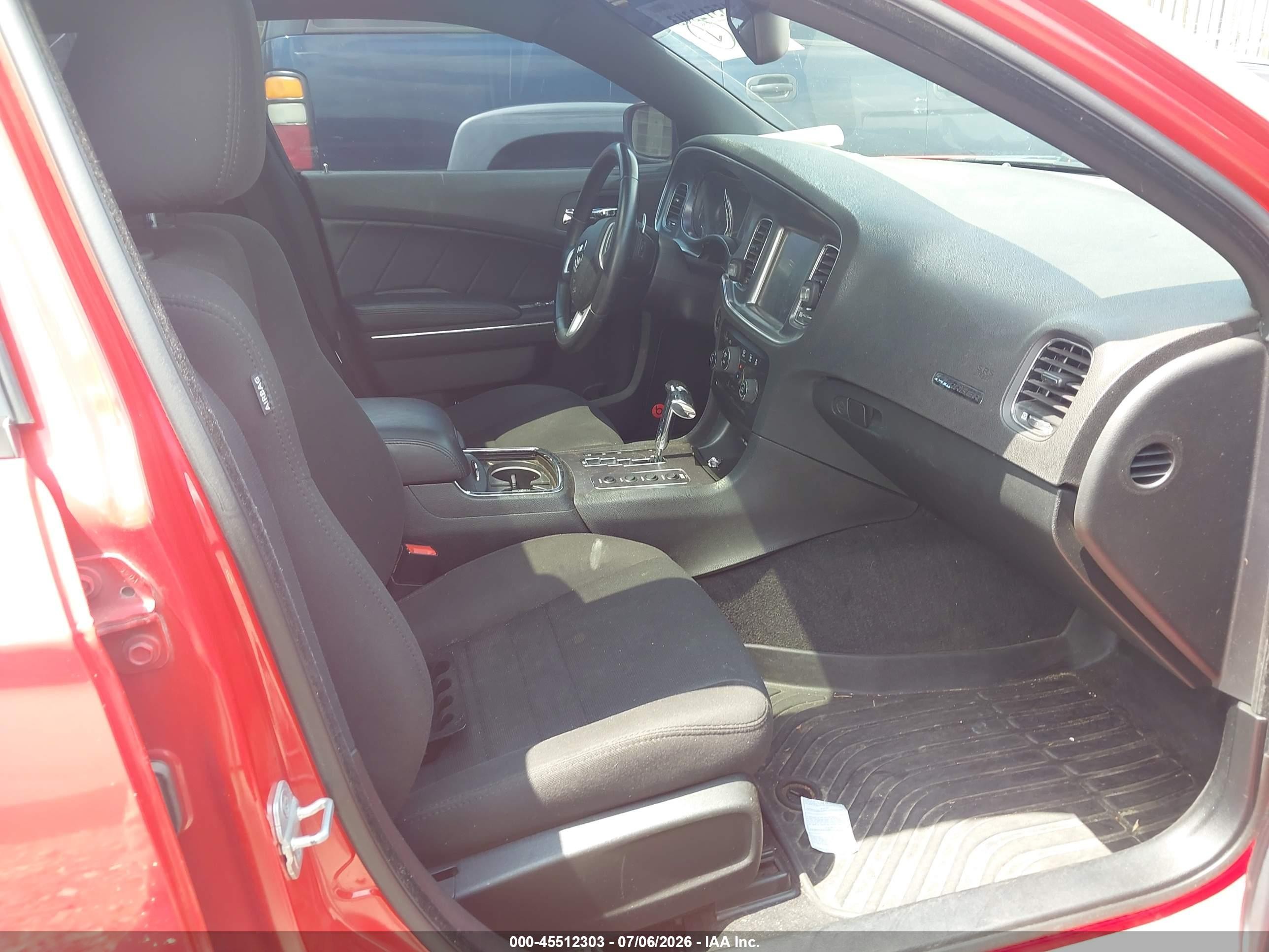 2013 Dodge Charger R/t Red vin: 2C3CDXCT9DH737915
