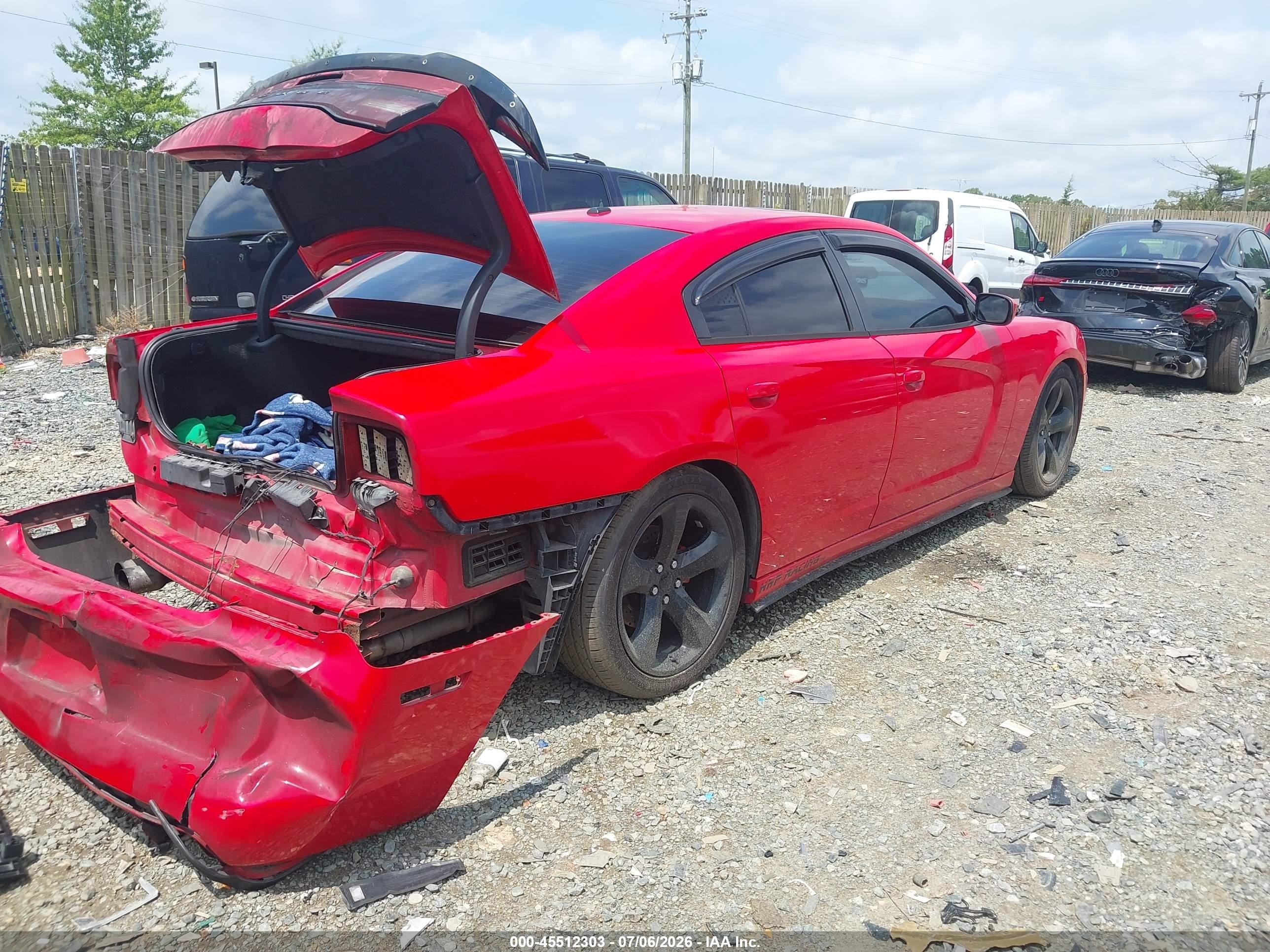 2013 Dodge Charger R/t Red vin: 2C3CDXCT9DH737915