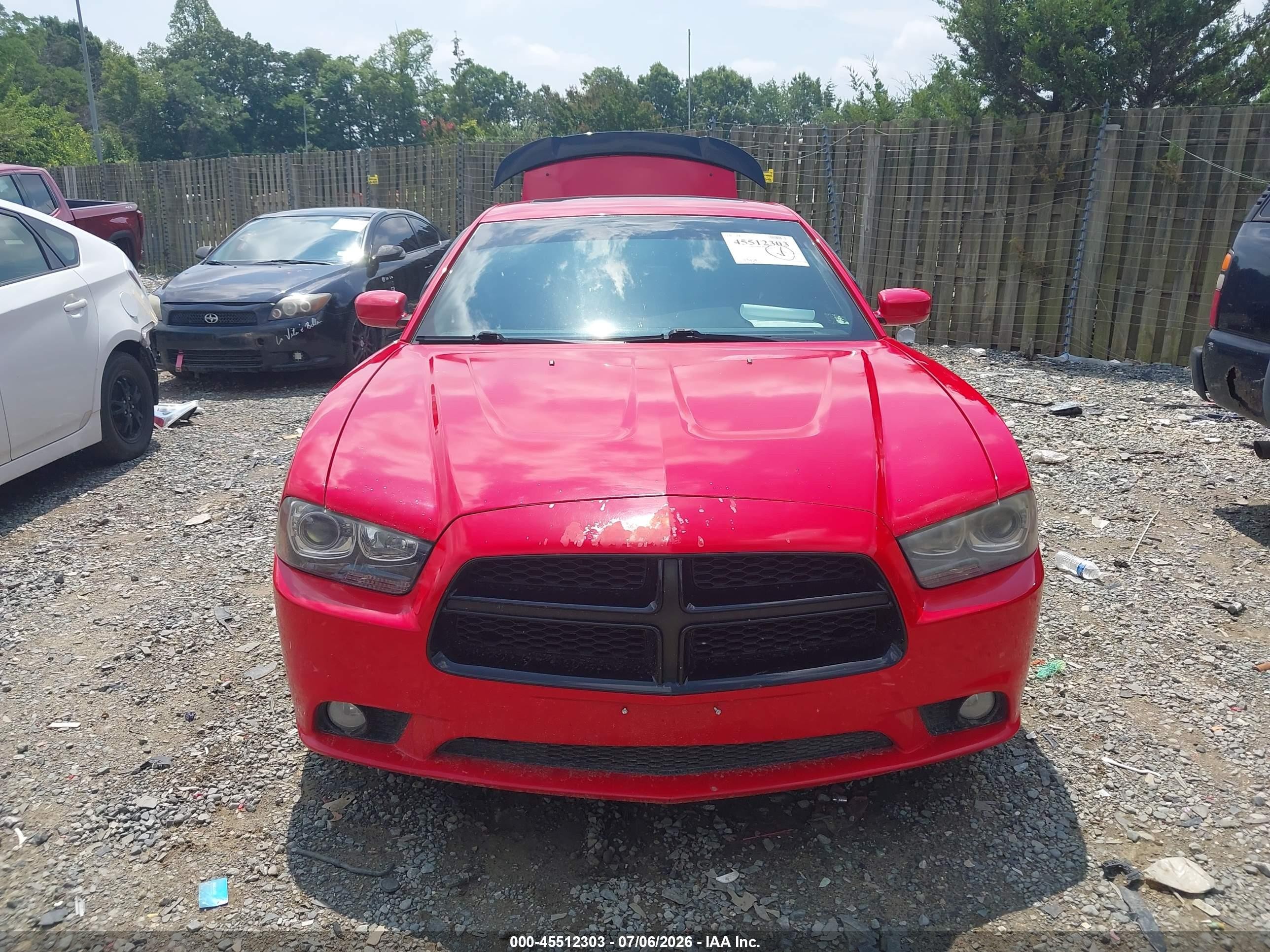 2013 Dodge Charger R/t Red vin: 2C3CDXCT9DH737915