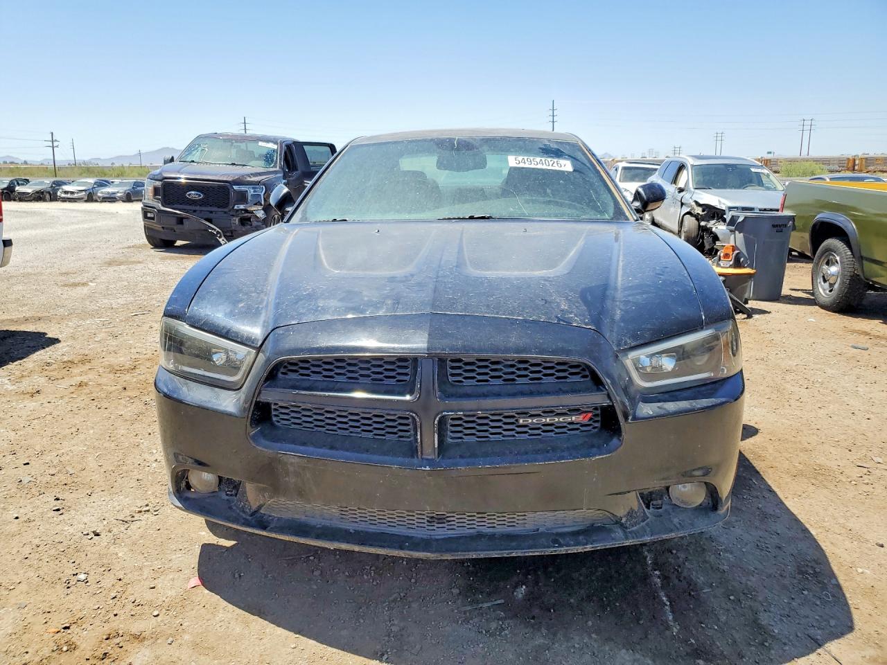 2014 Dodge Charger R Черный vin: 2C3CDXCT9EH158991