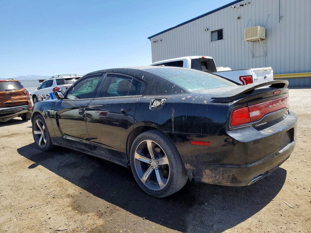 2014 Dodge Charger R Черный vin: 2C3CDXCT9EH158991