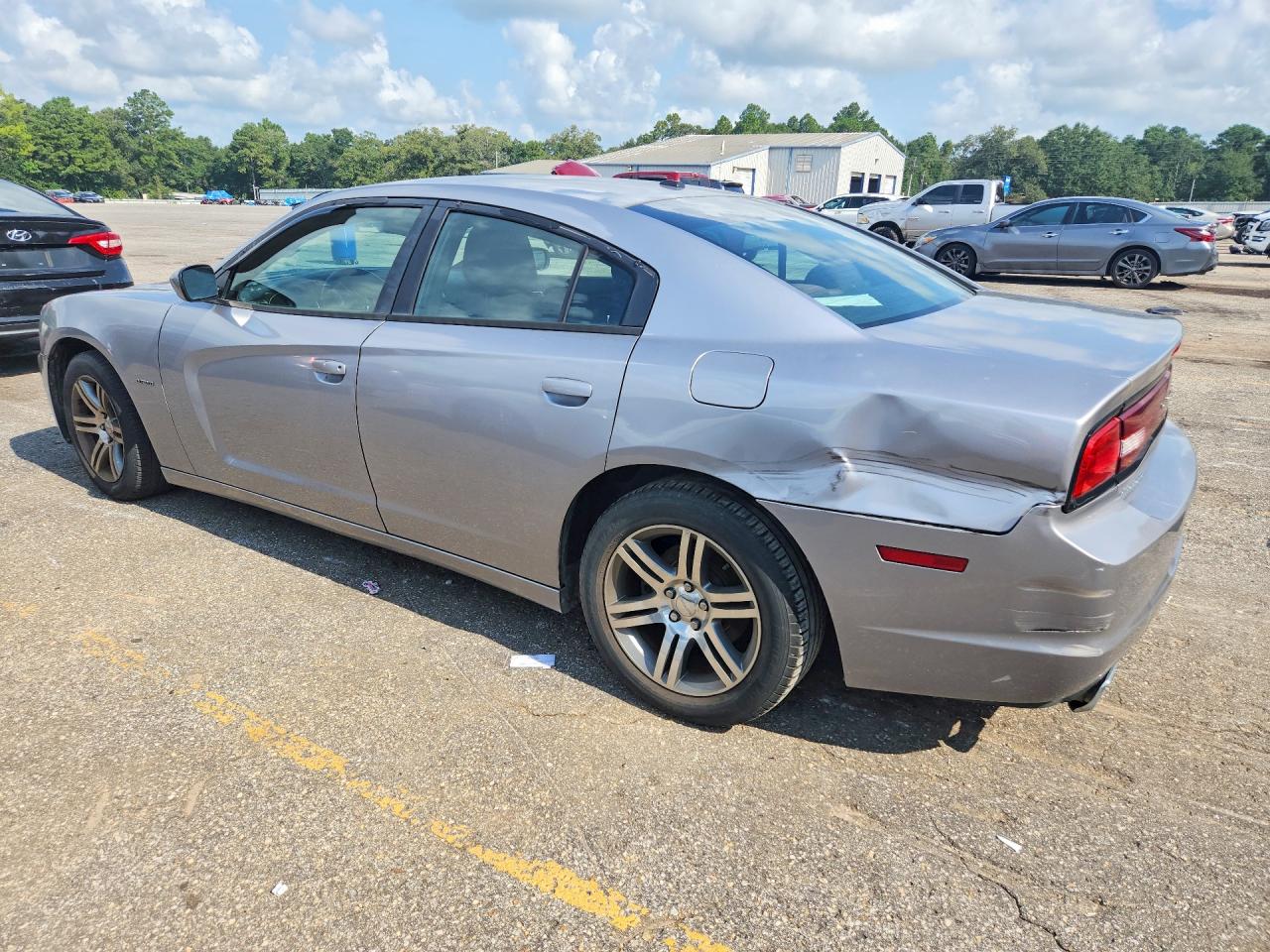 2014 Dodge Charger R/t Silver vin: 2C3CDXCT9EH165567