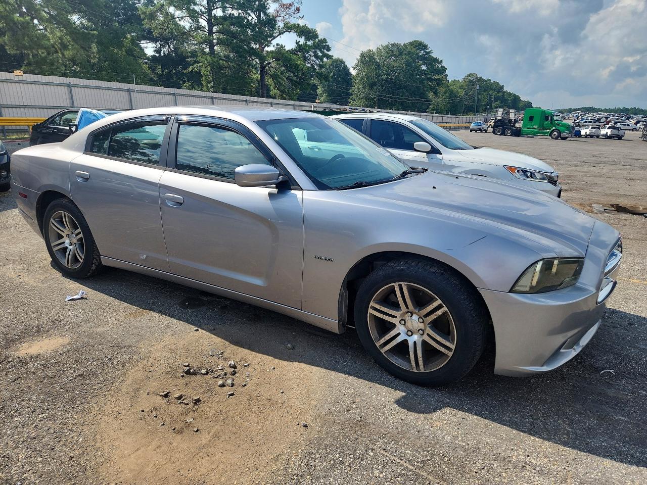 2014 Dodge Charger R/t Silver vin: 2C3CDXCT9EH165567