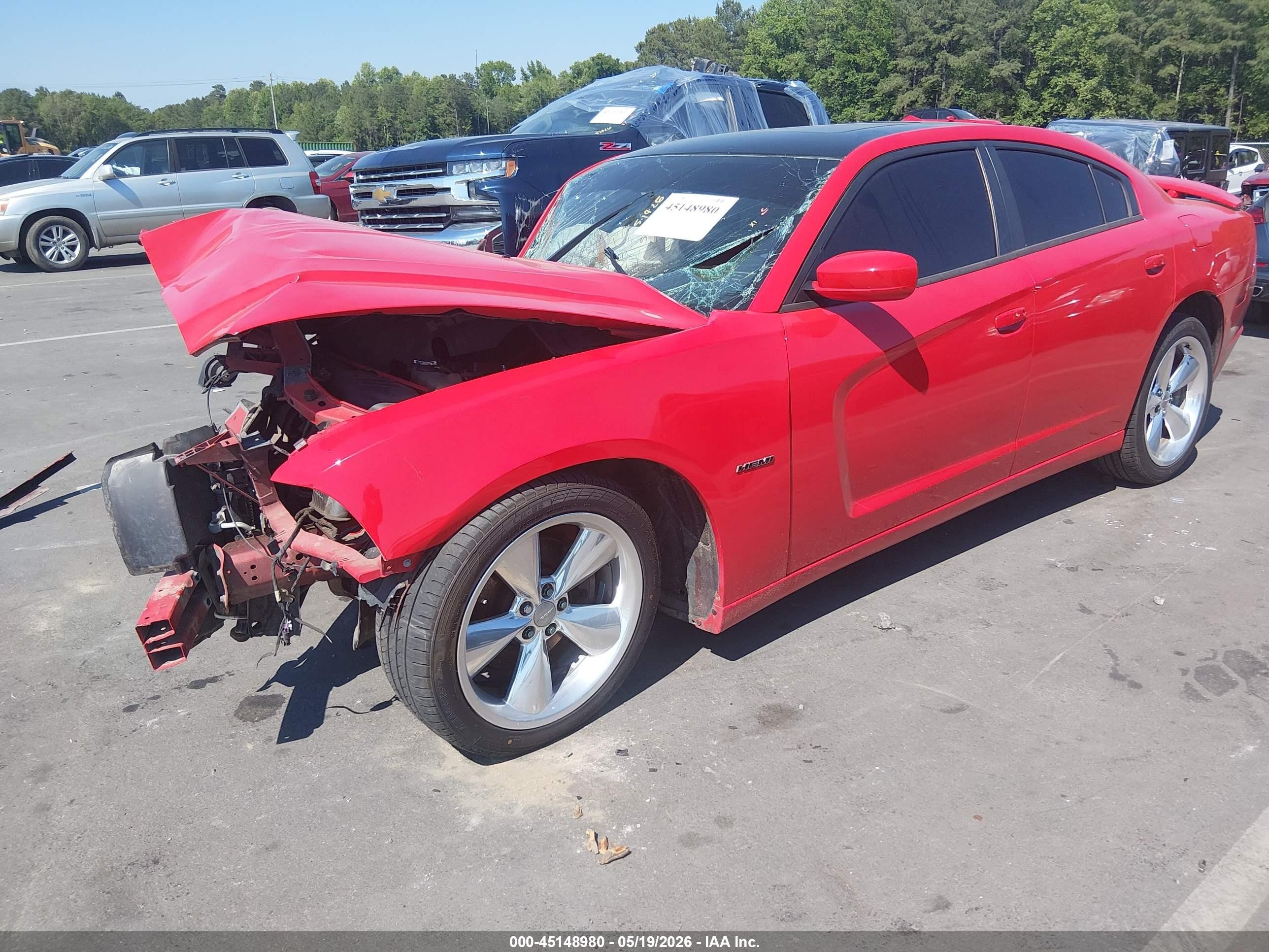 2014 Dodge Charger Road/track Red vin: 2C3CDXCT9EH346748