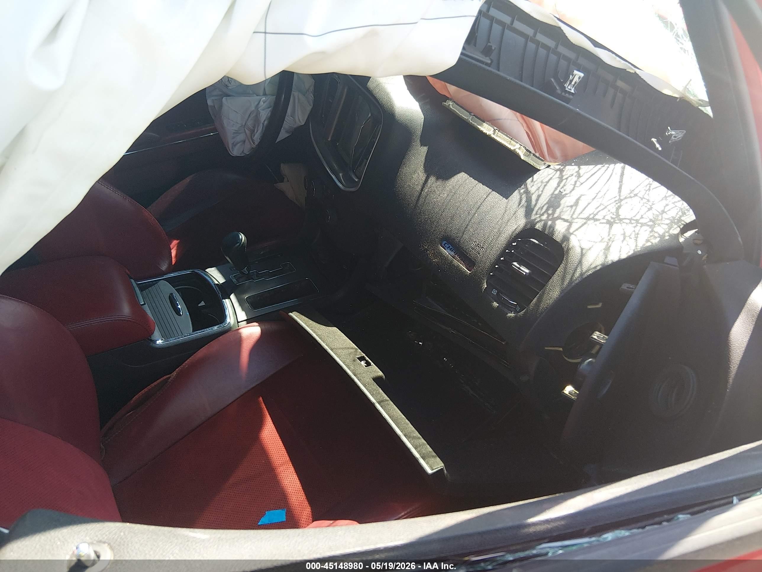 2014 Dodge Charger Road/track Red vin: 2C3CDXCT9EH346748