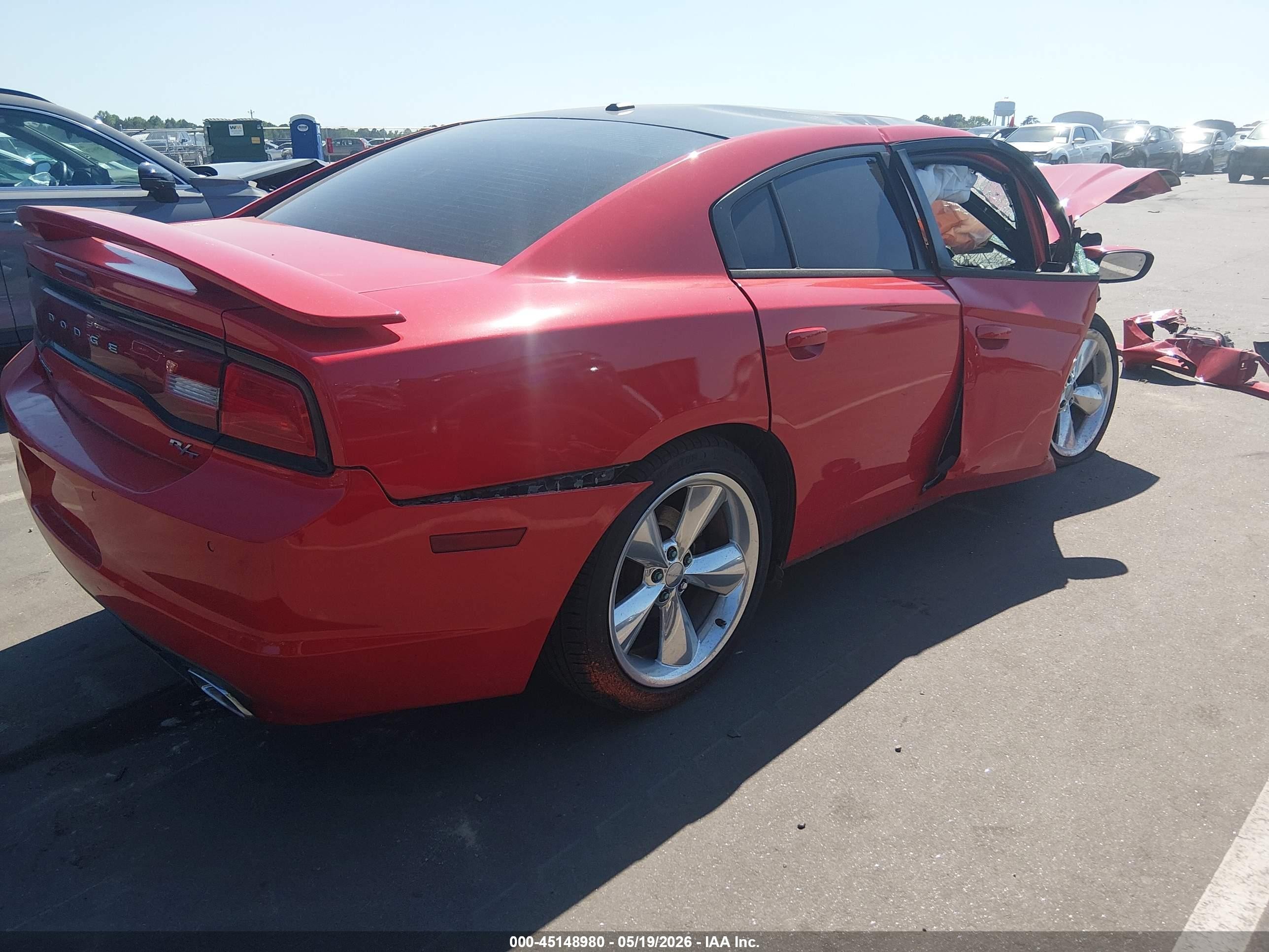2014 Dodge Charger Road/track Red vin: 2C3CDXCT9EH346748