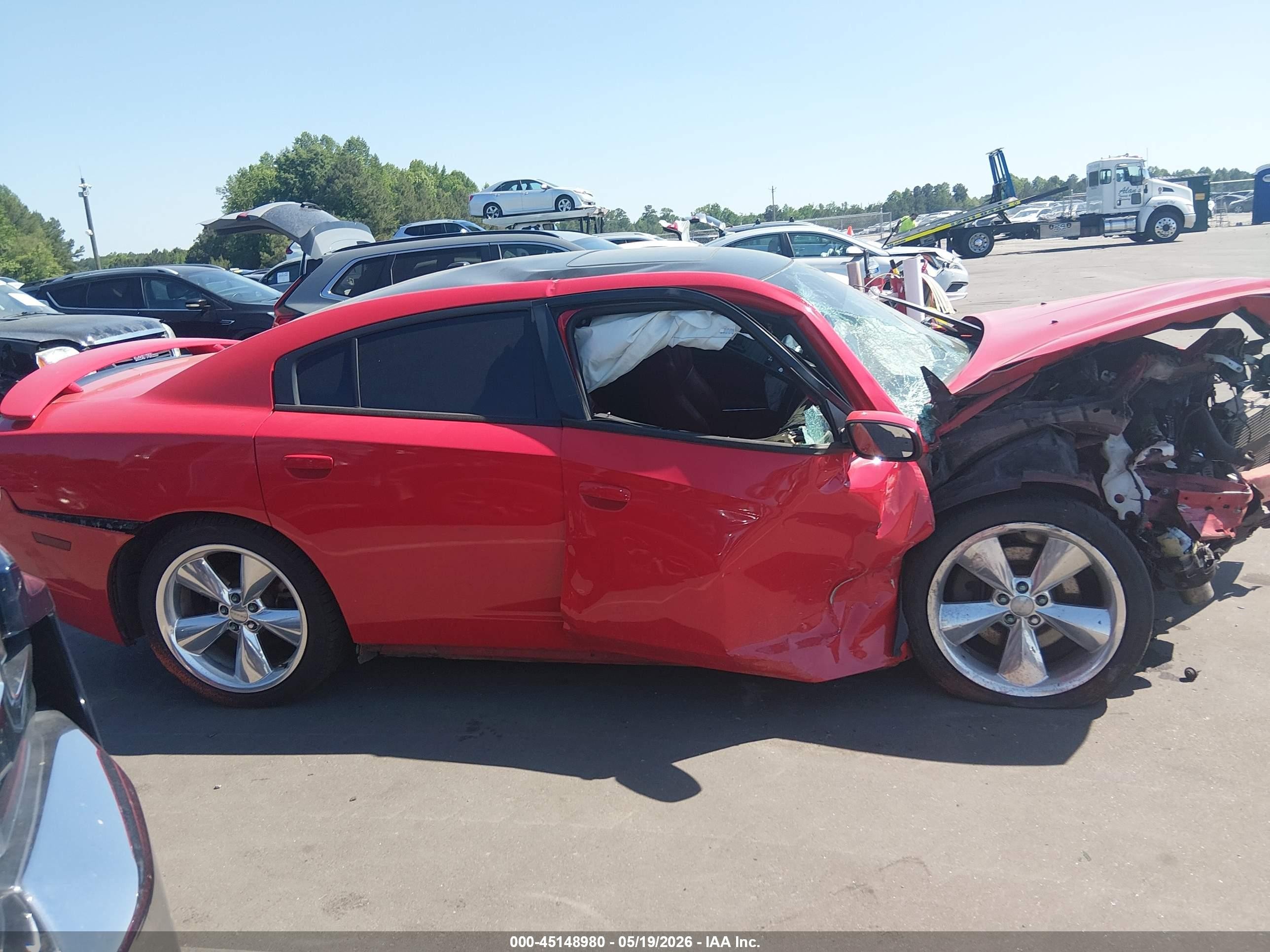 2014 Dodge Charger Road/track Red vin: 2C3CDXCT9EH346748
