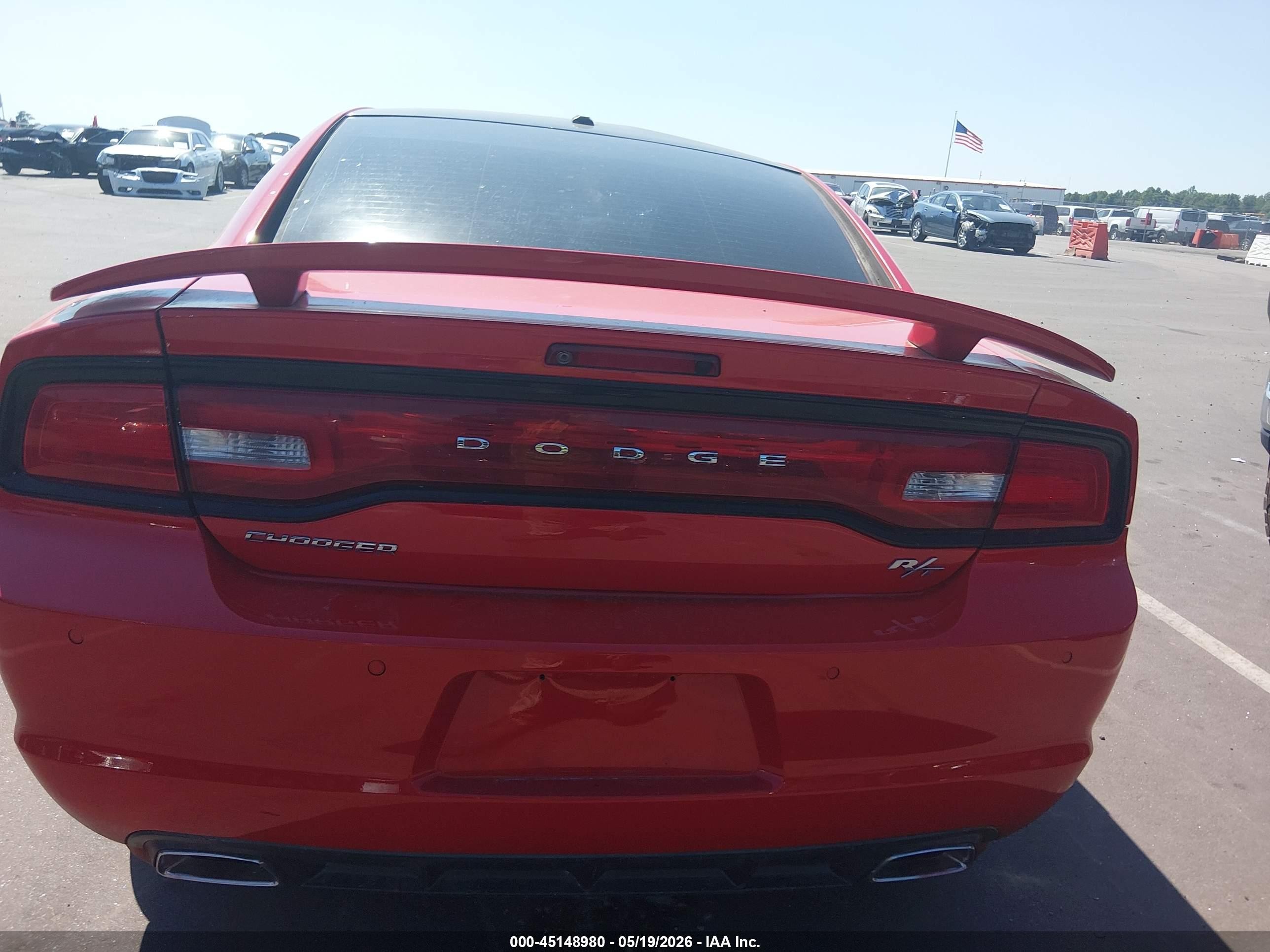 2014 Dodge Charger Road/track Red vin: 2C3CDXCT9EH346748