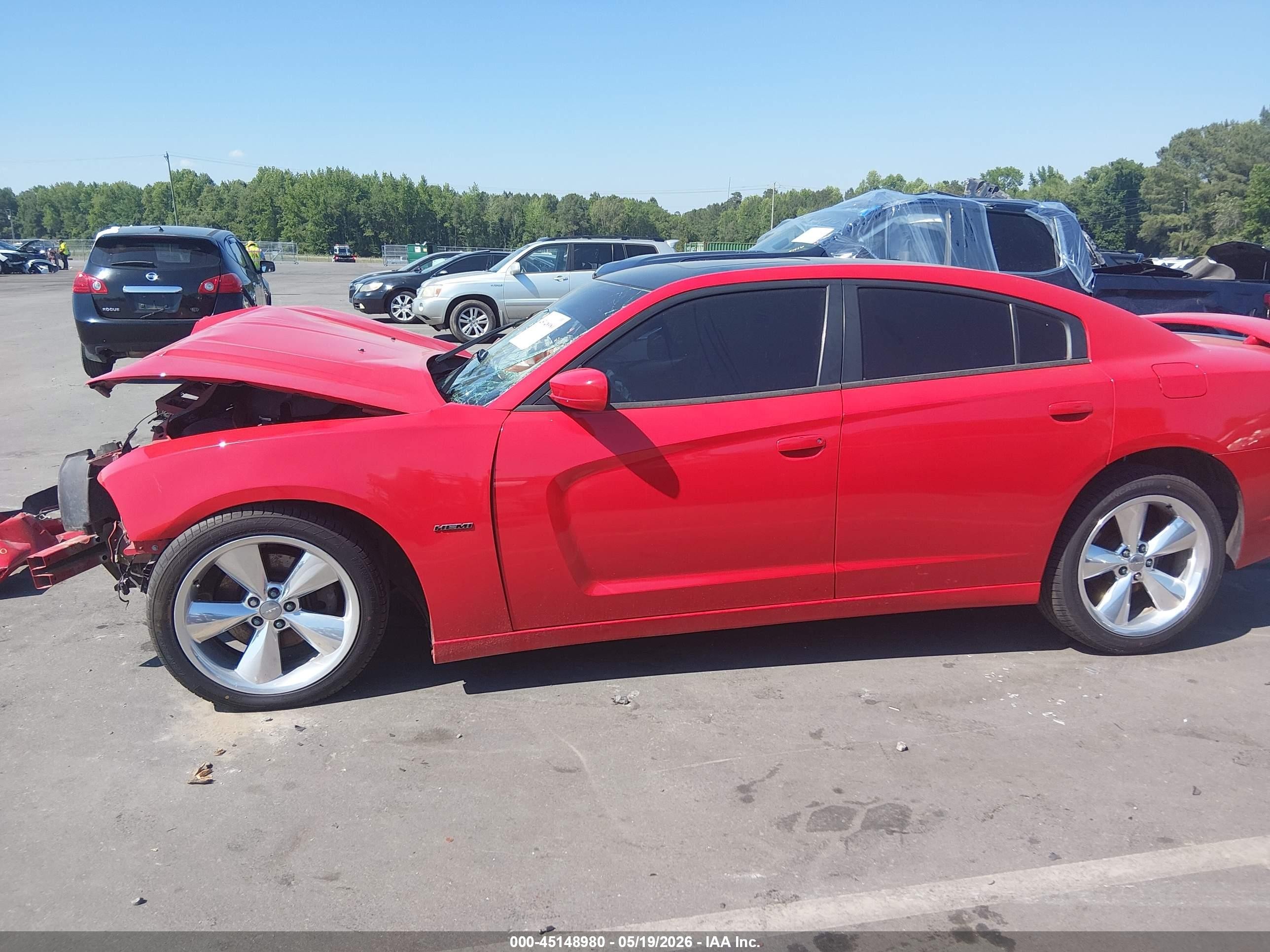 2014 Dodge Charger Road/track Red vin: 2C3CDXCT9EH346748