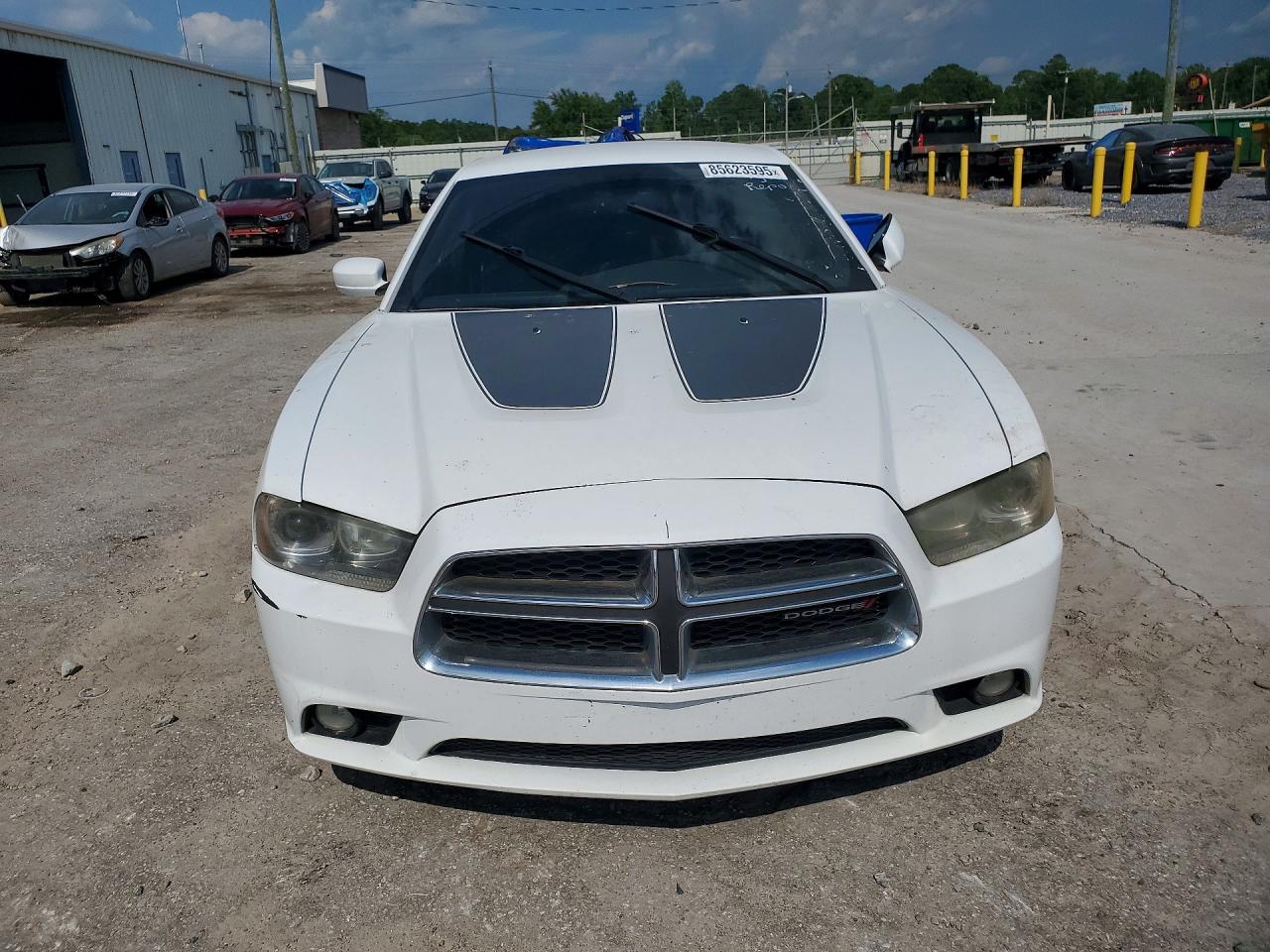 2014 Dodge Charger R/t White vin: 2C3CDXCT9EH362674