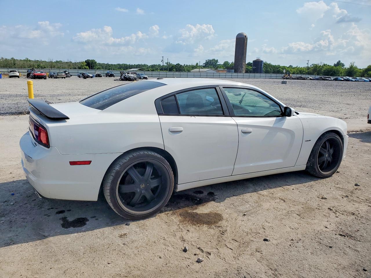 2014 Dodge Charger R/t White vin: 2C3CDXCT9EH362674