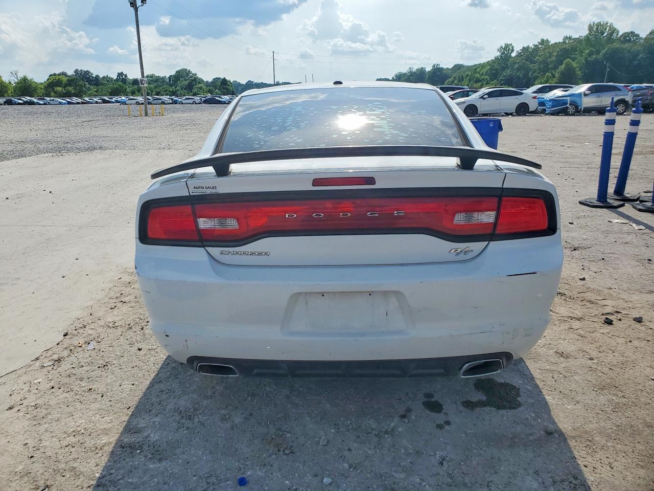 2014 Dodge Charger R/t White vin: 2C3CDXCT9EH362674