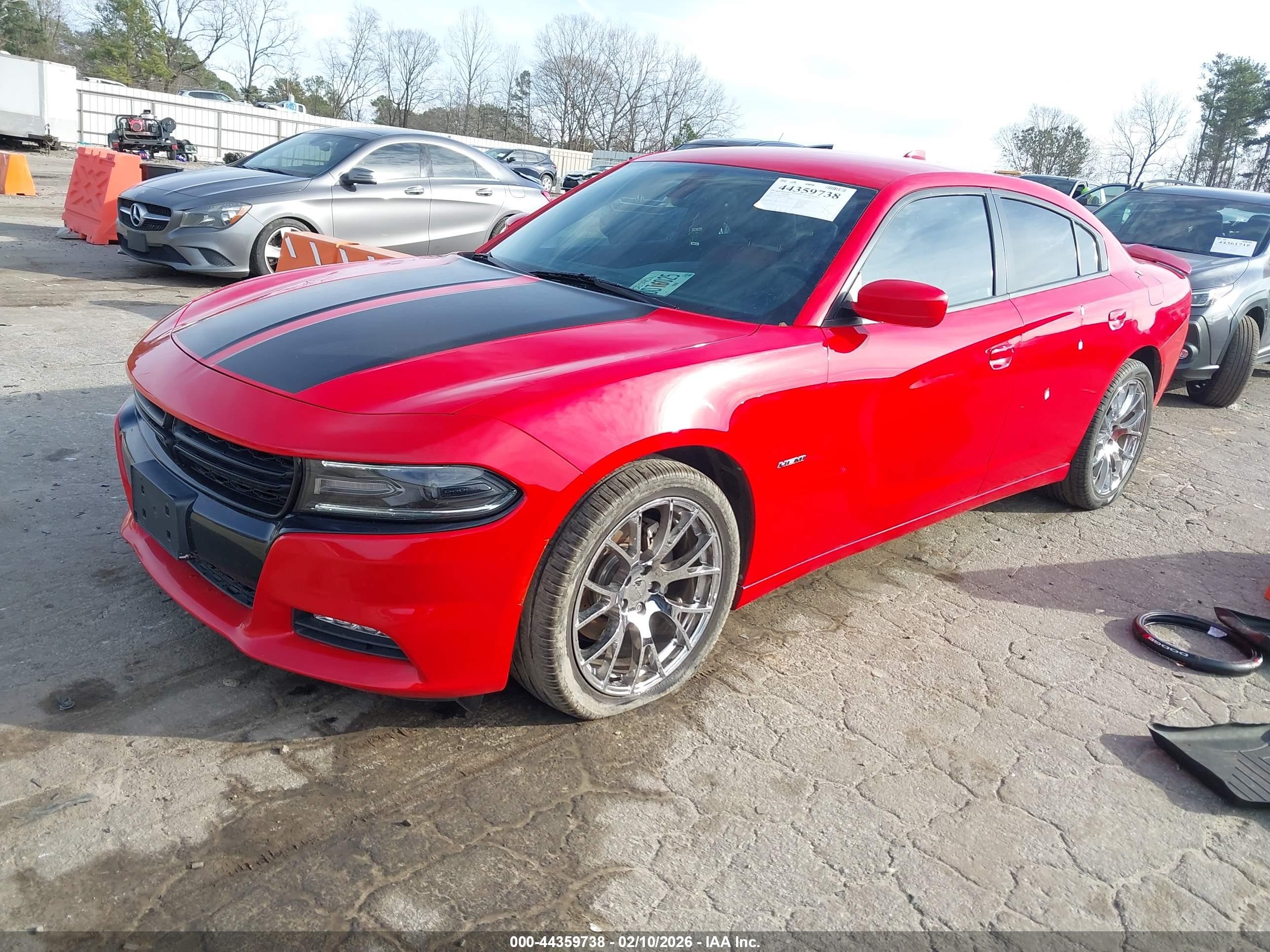 2015 Dodge Charger R/t Красный vin: 2C3CDXCT9FH813636