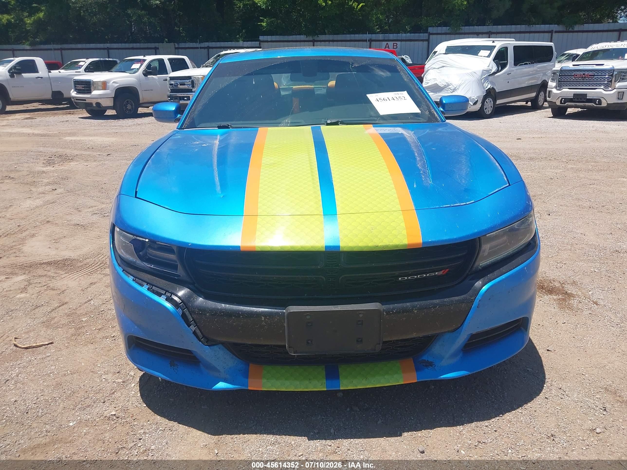 2015 Dodge Charger R/t Blue vin: 2C3CDXCT9FH852081