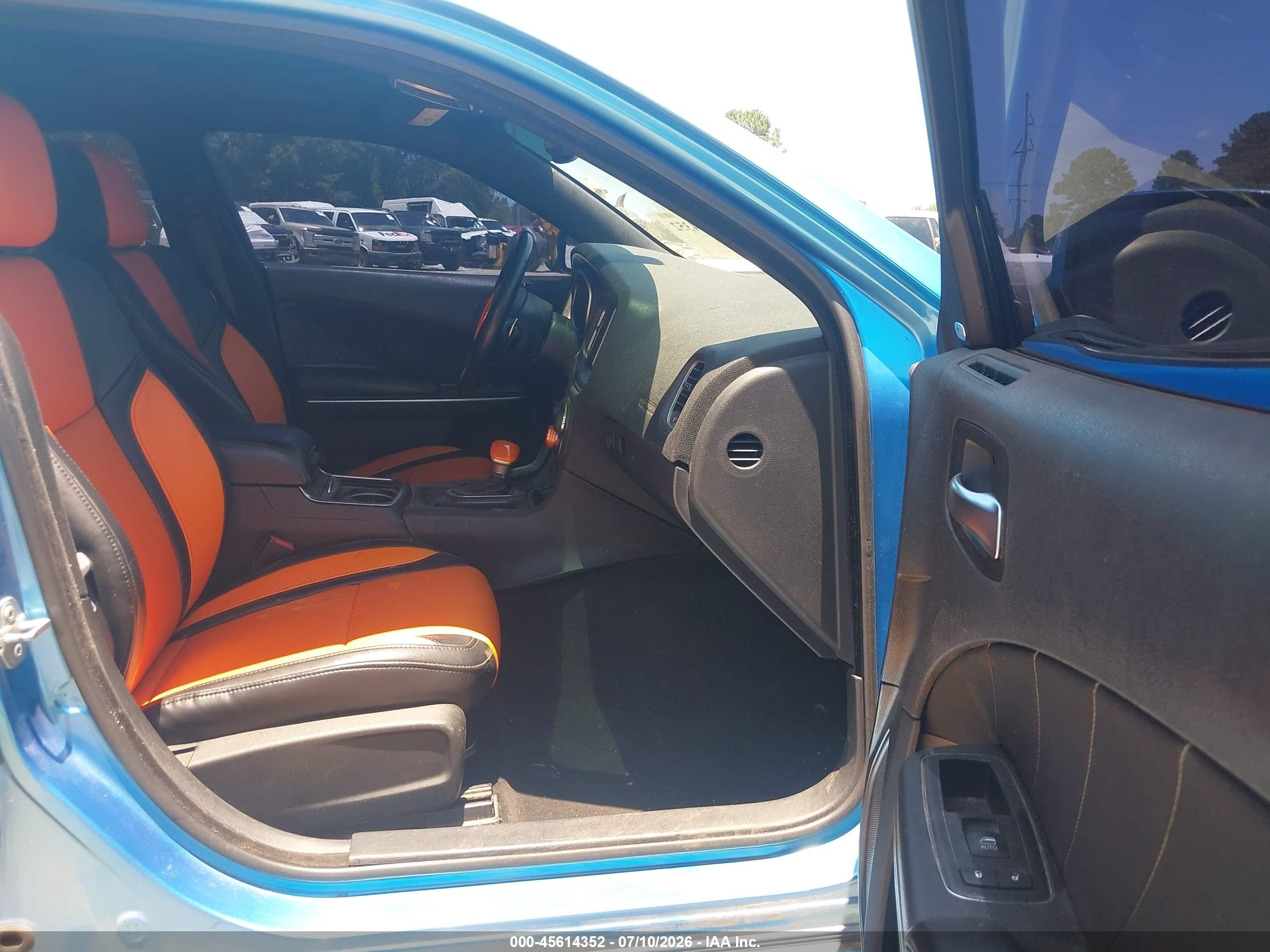 2015 Dodge Charger R/t Blue vin: 2C3CDXCT9FH852081