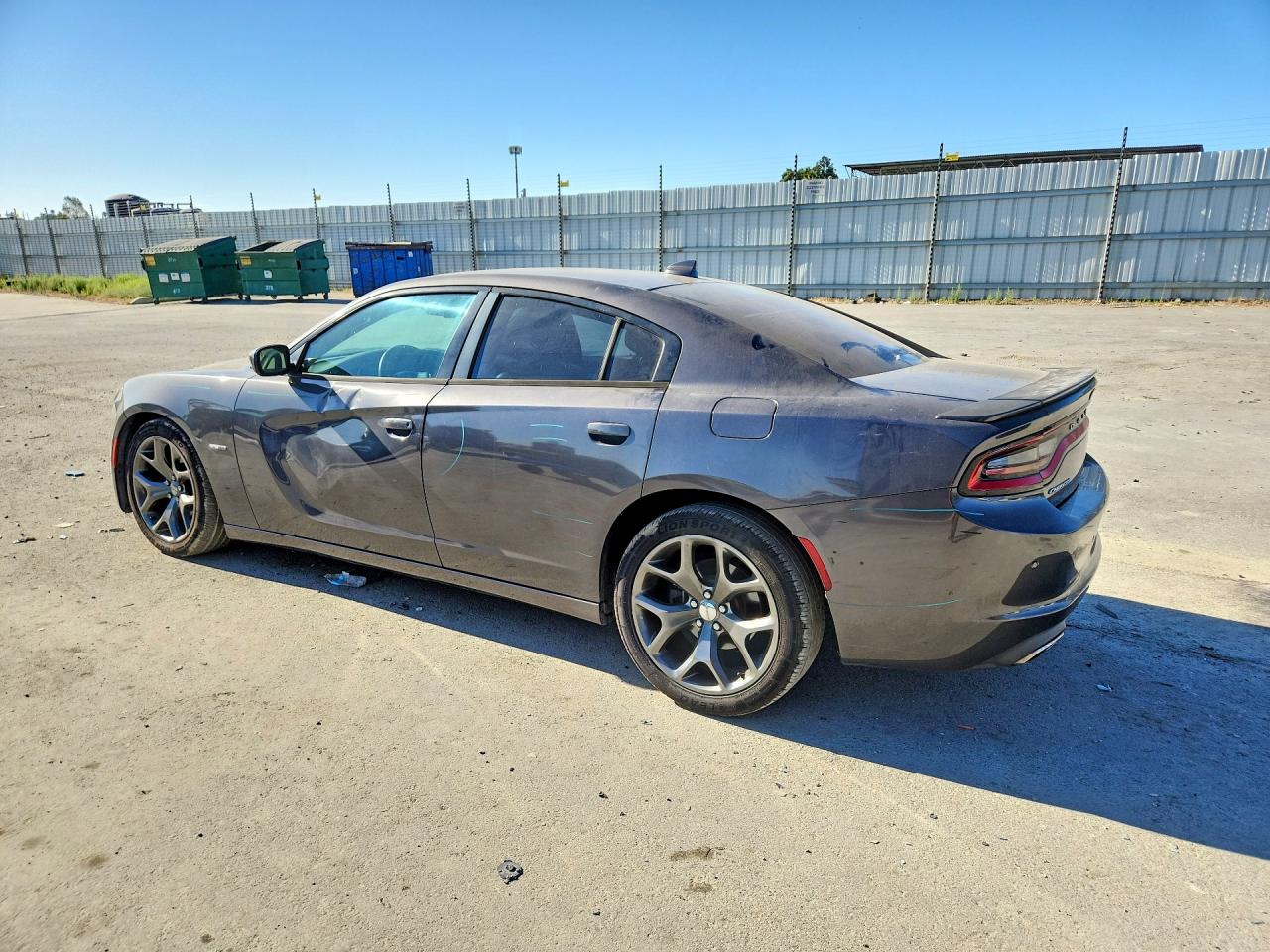 2015 Dodge Charger R/t Charcoal vin: 2C3CDXCT9FH915521