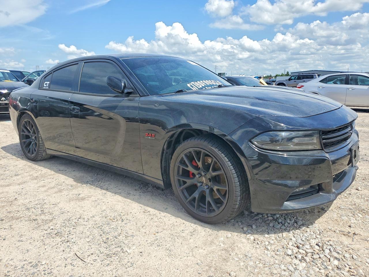 2015 Dodge Charger R Black vin: 2C3CDXCT9FH915857