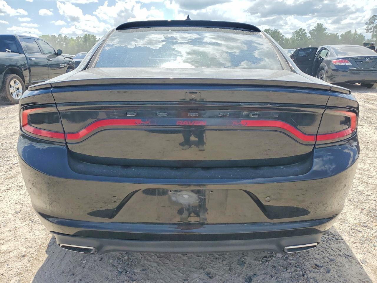 2015 Dodge Charger R Black vin: 2C3CDXCT9FH915857