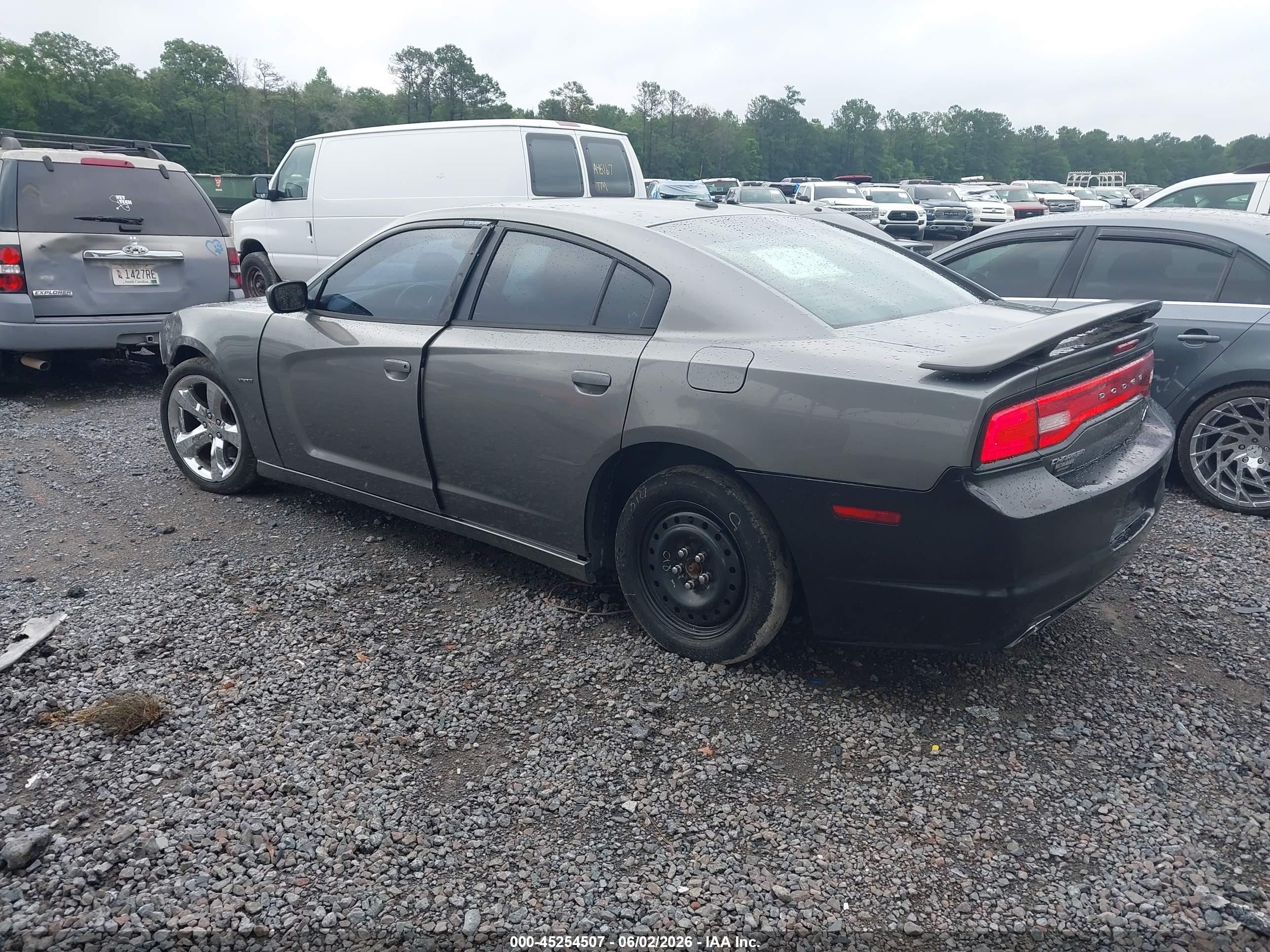 2012 Dodge Charger R/t Gray vin: 2C3CDXCTXCH187302