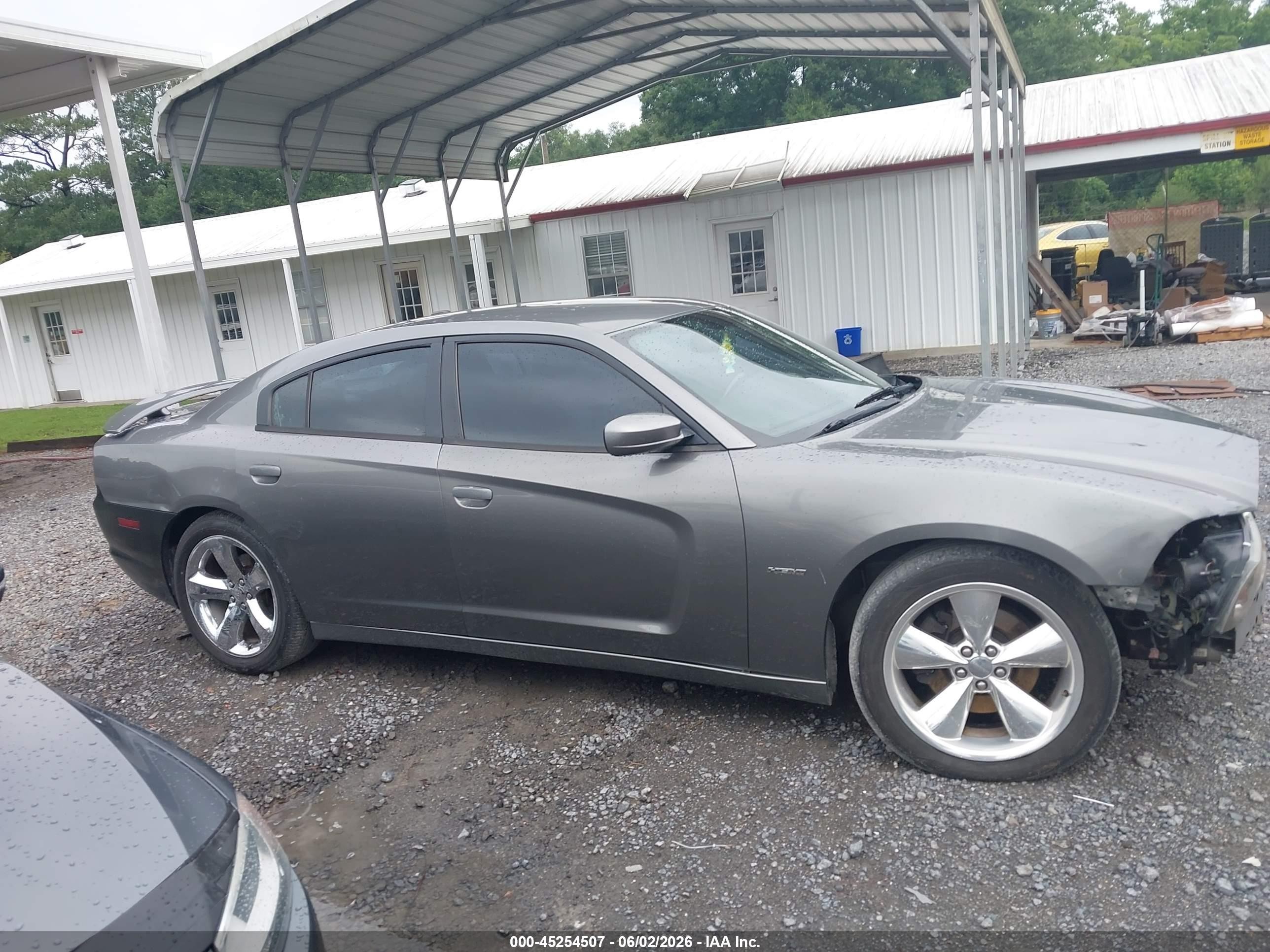 2012 Dodge Charger R/t Gray vin: 2C3CDXCTXCH187302