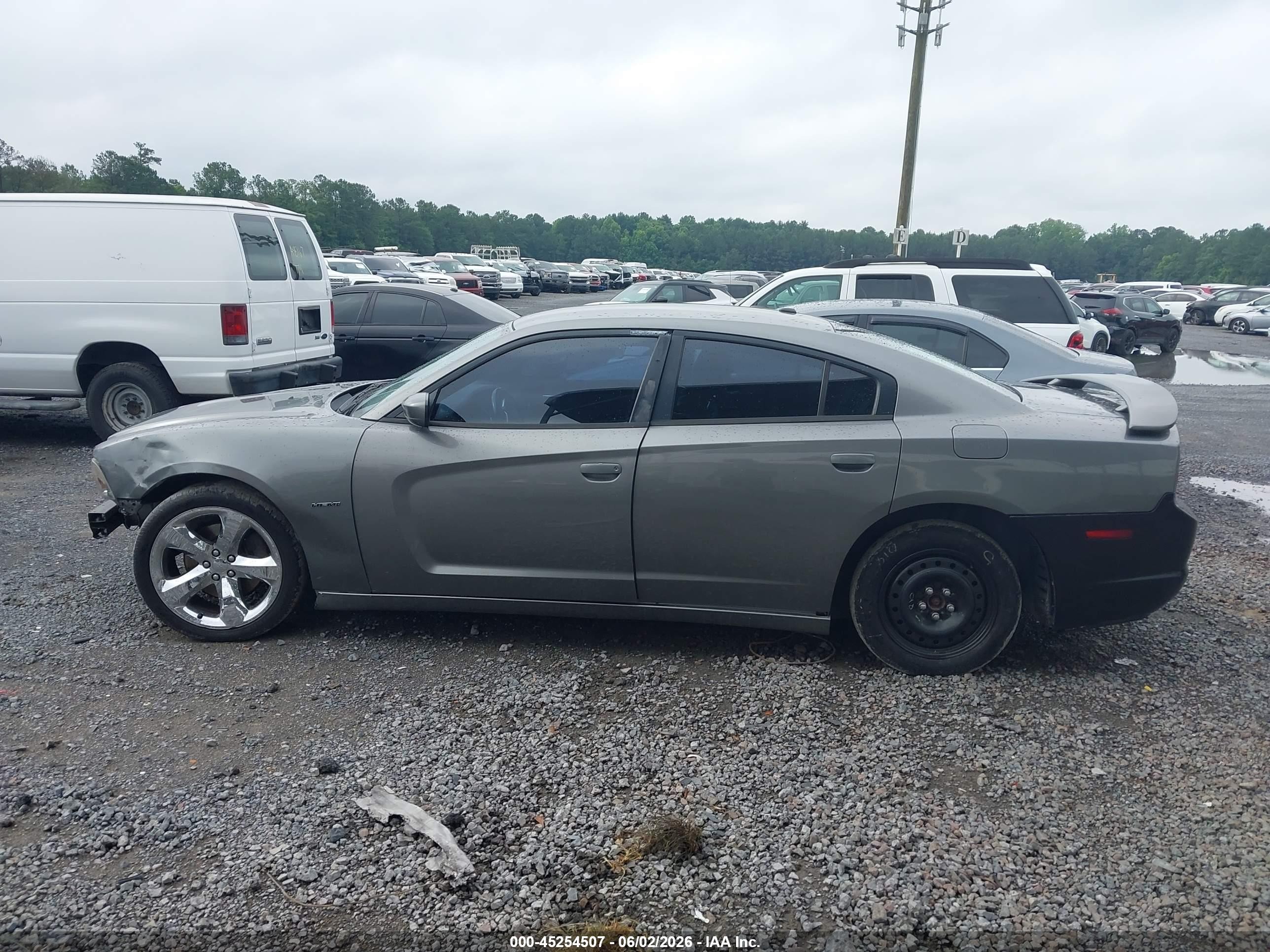 2012 Dodge Charger R/t Gray vin: 2C3CDXCTXCH187302