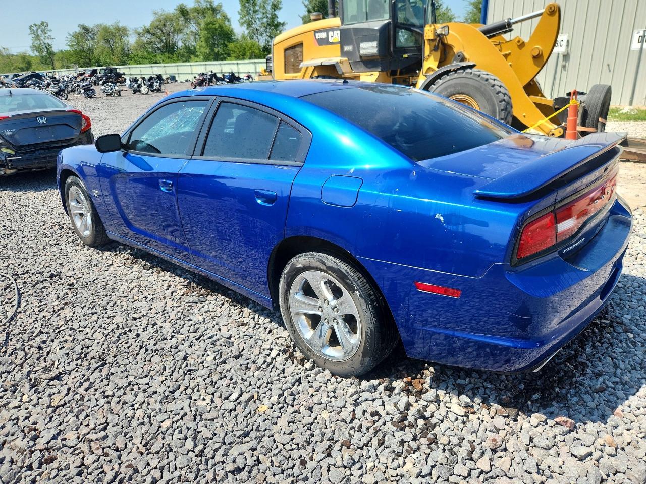 2012 Dodge Charger R/t Синий vin: 2C3CDXCTXCH252519