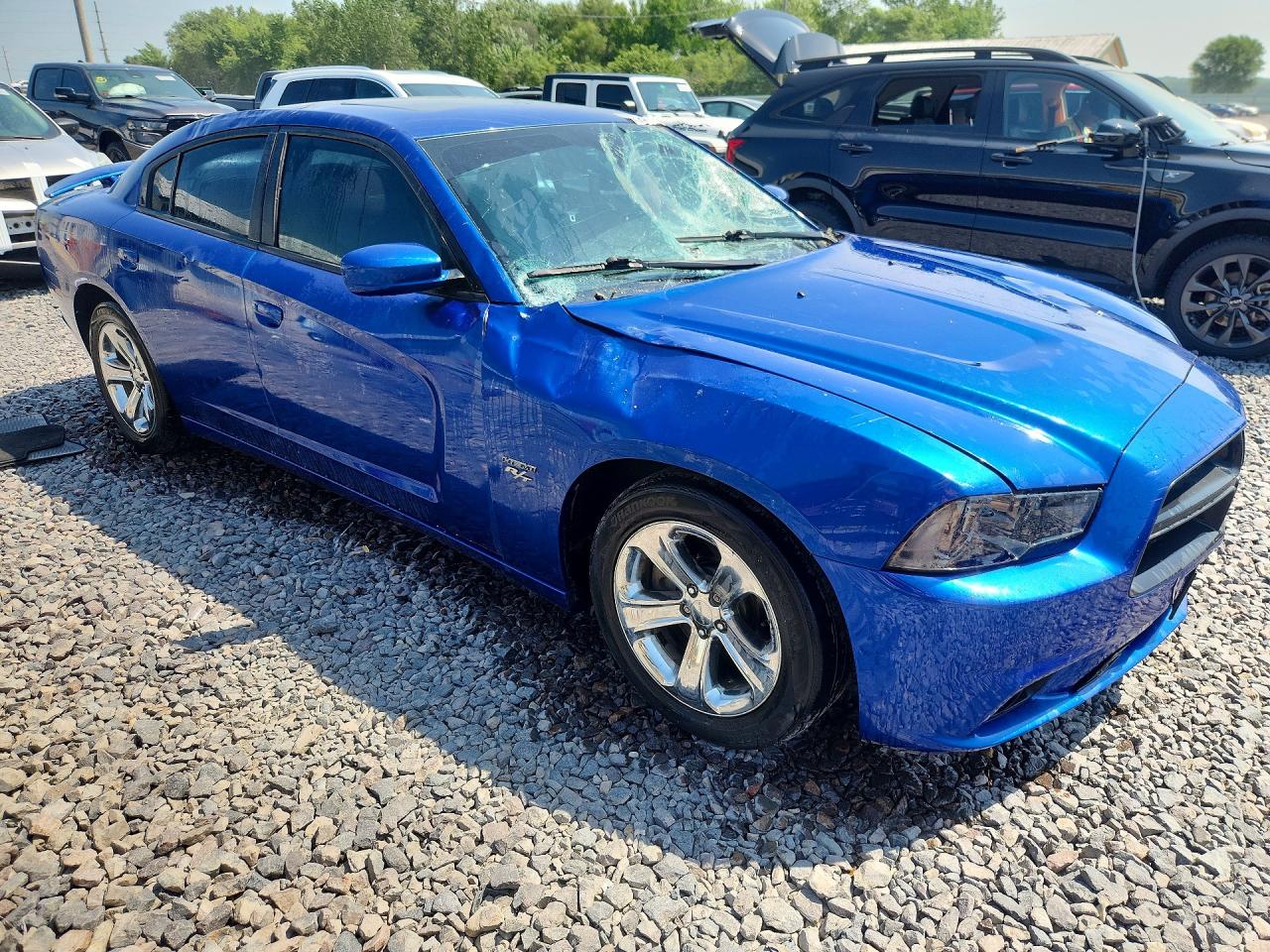 2012 Dodge Charger R/t Синий vin: 2C3CDXCTXCH252519