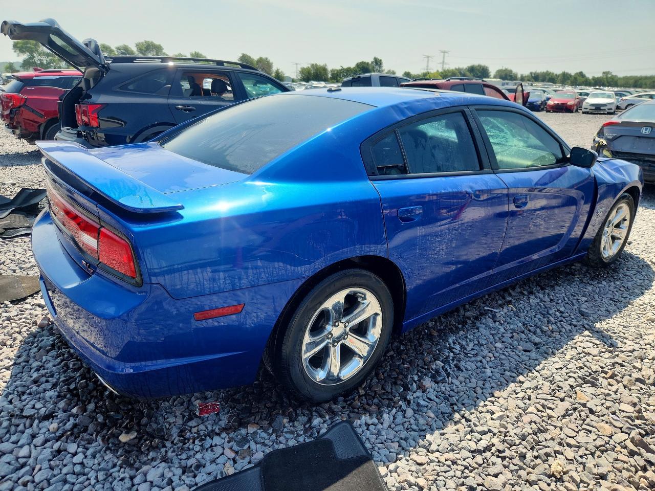 2012 Dodge Charger R/t Синий vin: 2C3CDXCTXCH252519