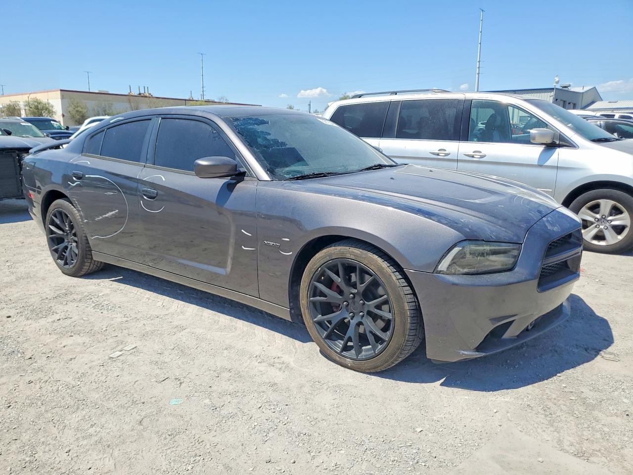2014 Dodge Charger R/t Gray vin: 2C3CDXCTXEH159308