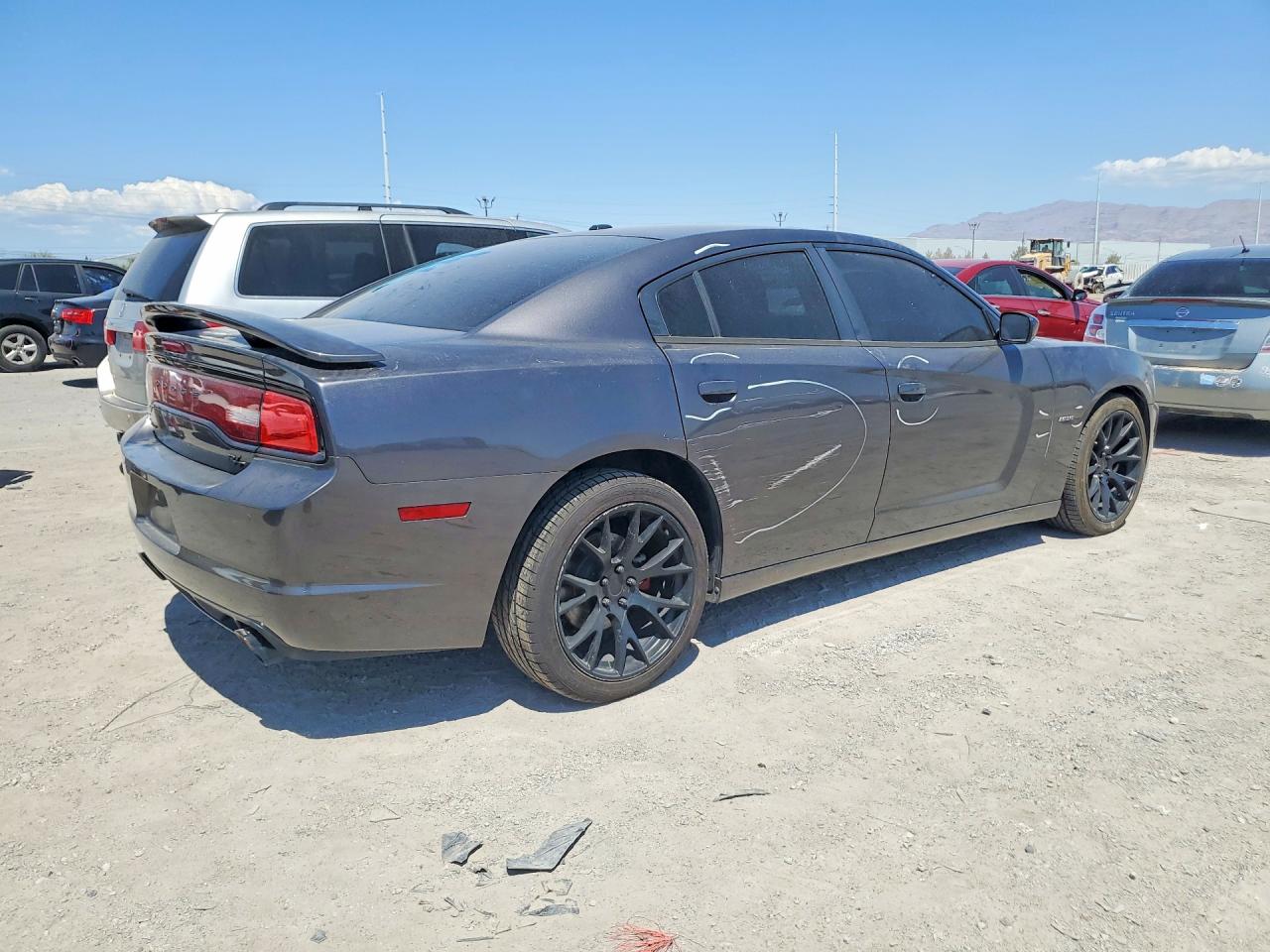 2014 Dodge Charger R/t Gray vin: 2C3CDXCTXEH159308